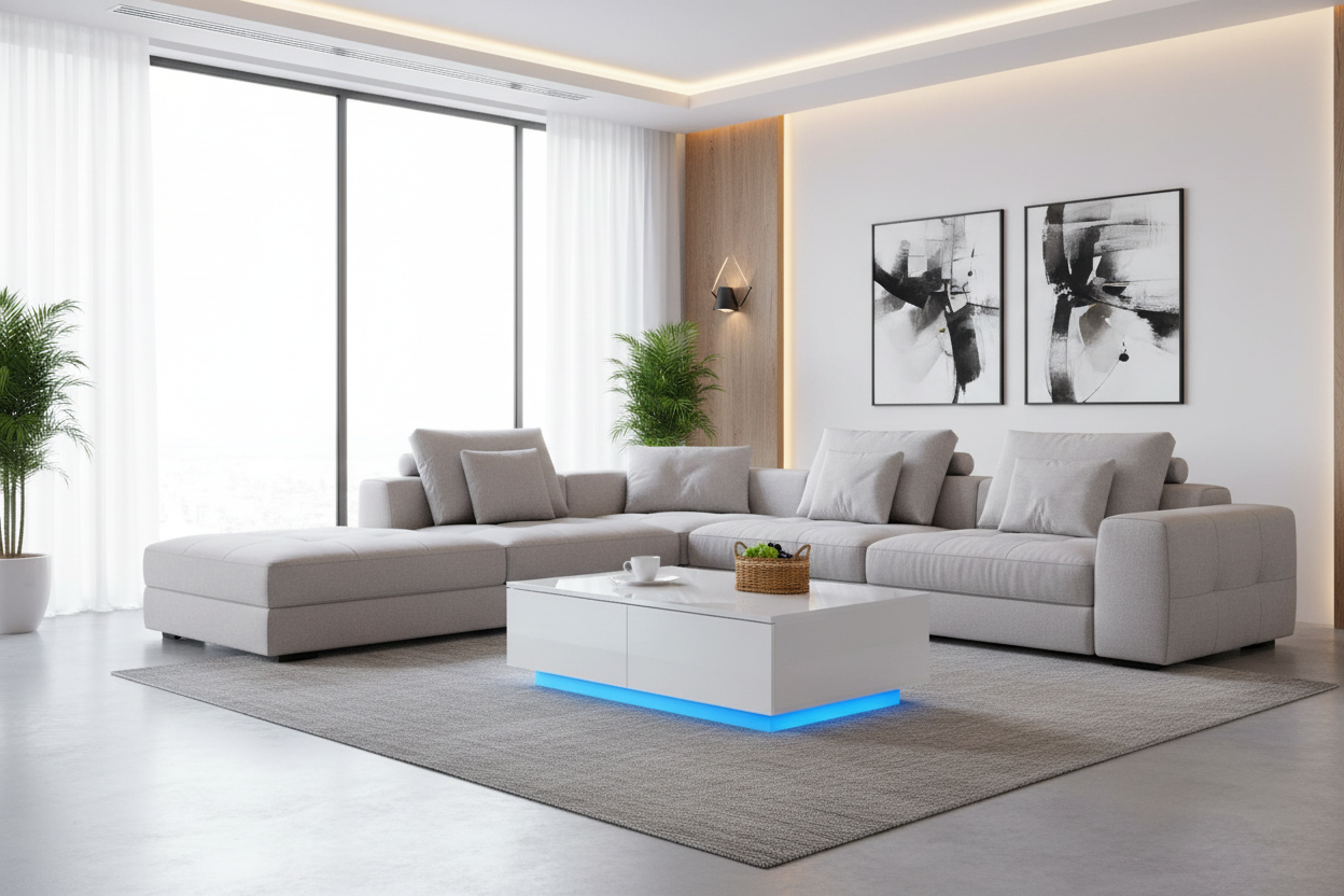AVA LED COFFEE TABLE