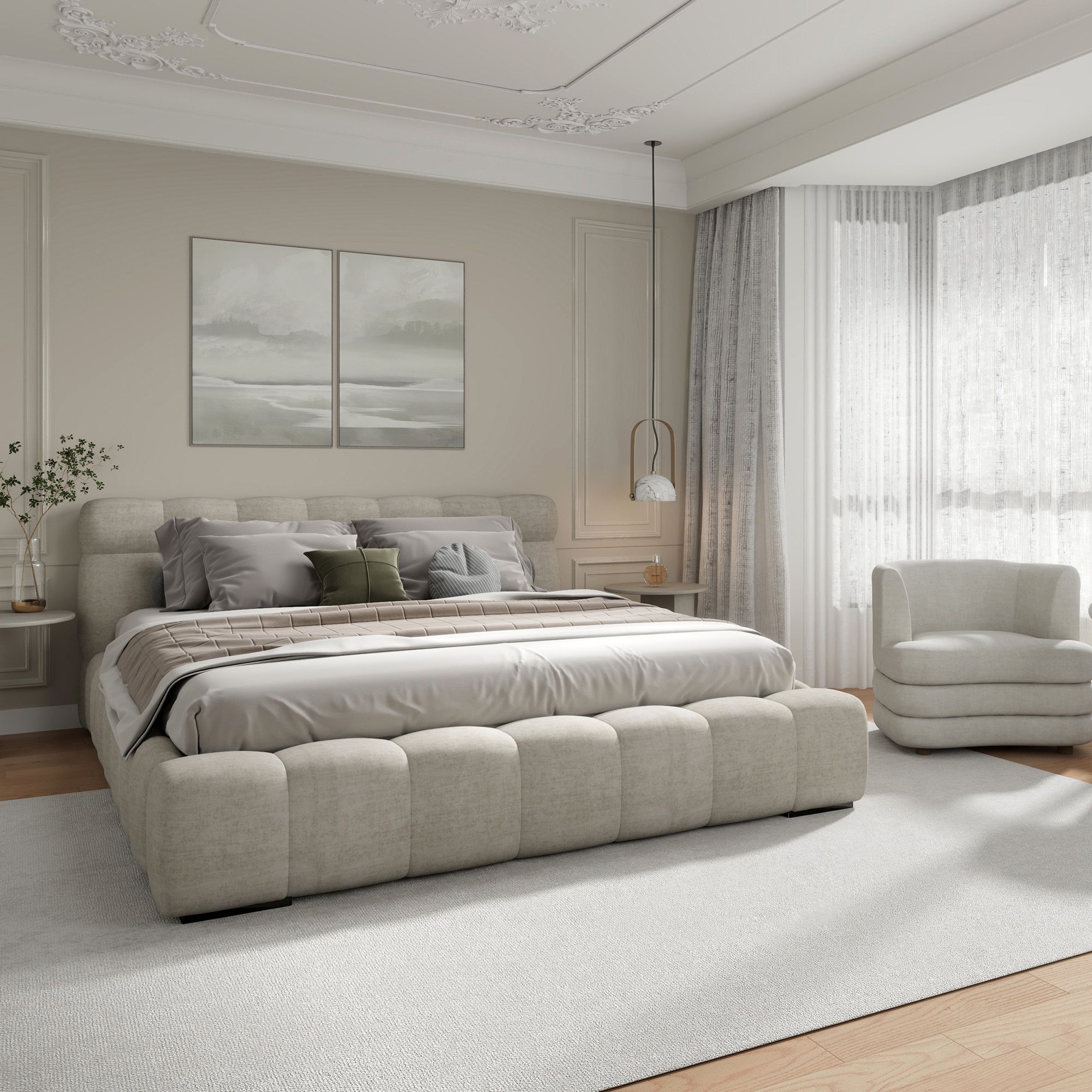 Pasha Platform Bed