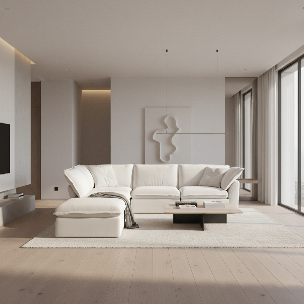 Sky Classic Linen Cloud Sofa