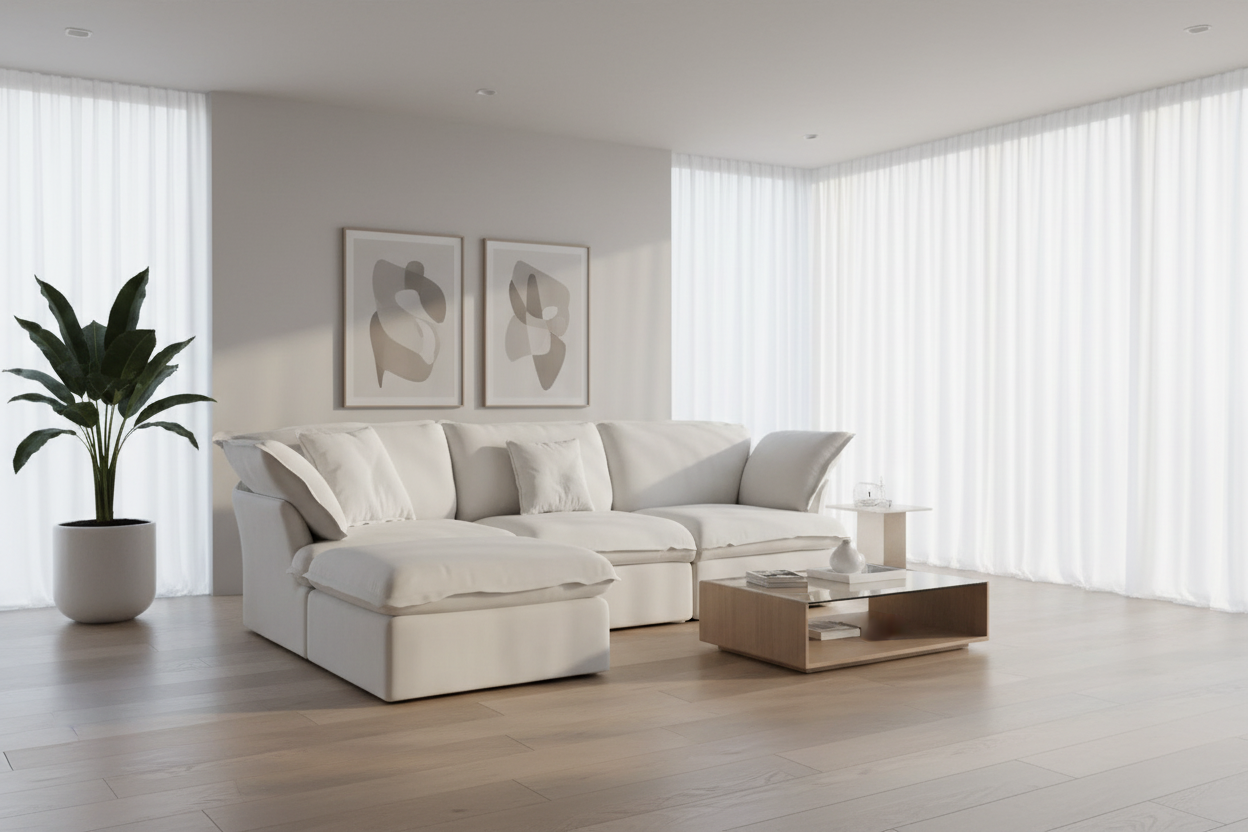 Sky Classic Linen Cloud Sofa