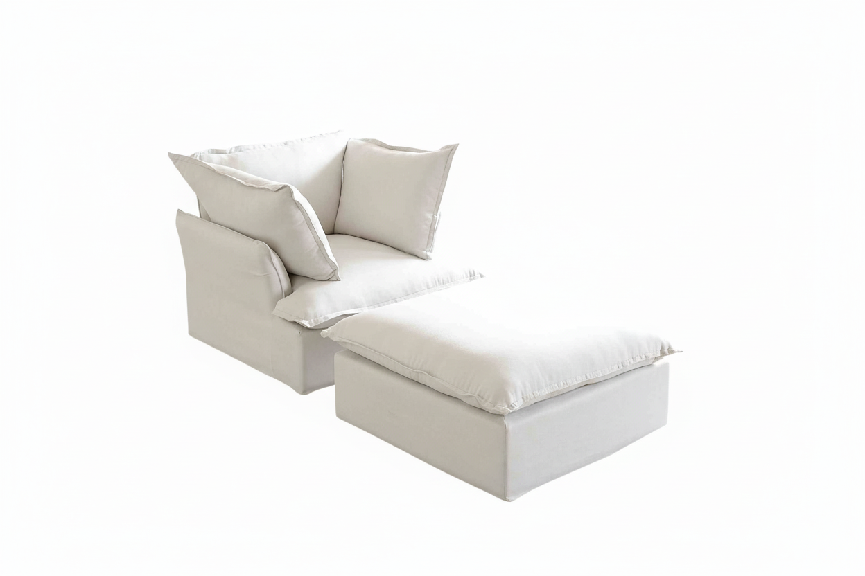 Sky Classic Linen Cloud Sofa