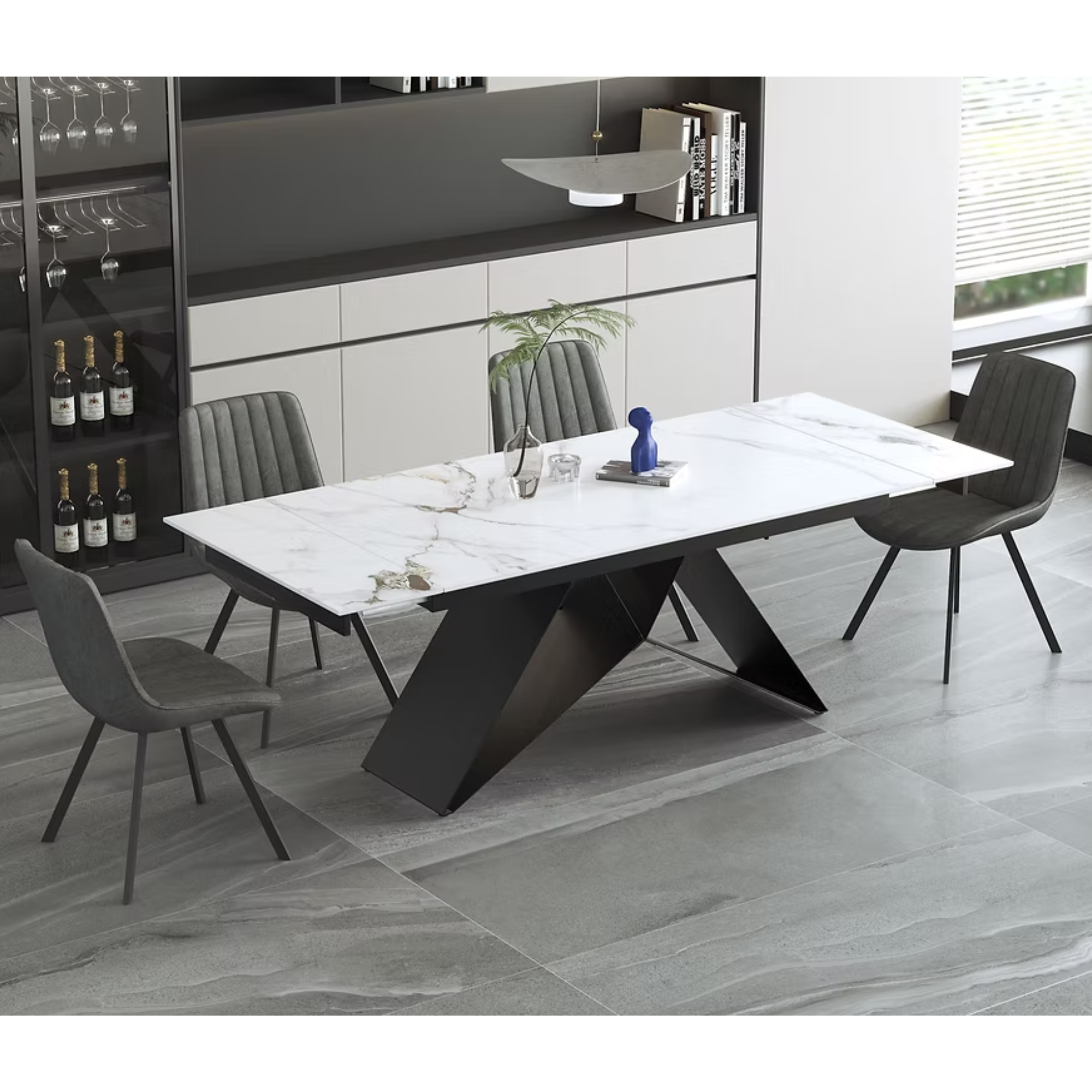 7Pc Dining Set T-1545 C-1561