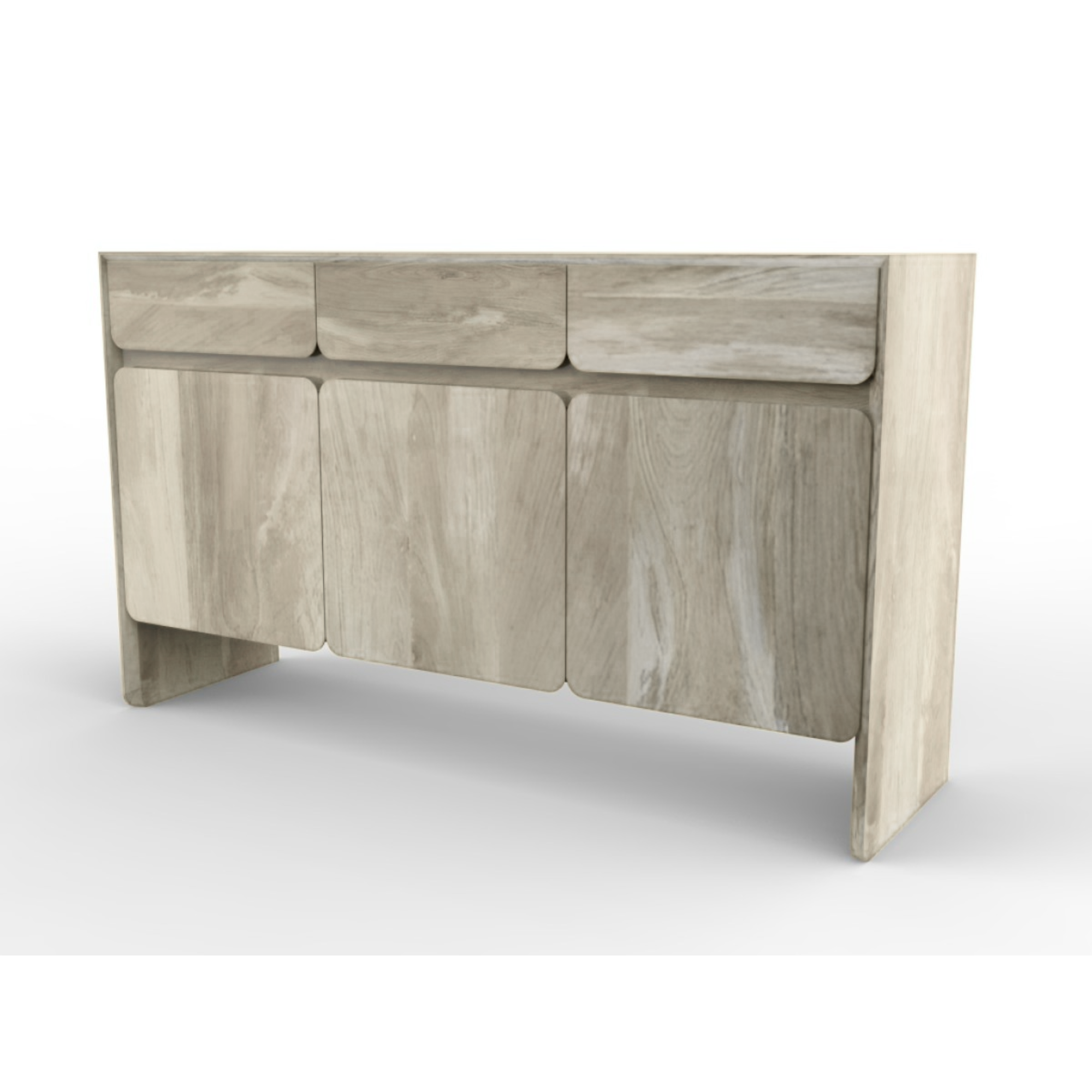 Antonio Storage Cabinet in Dark Oak