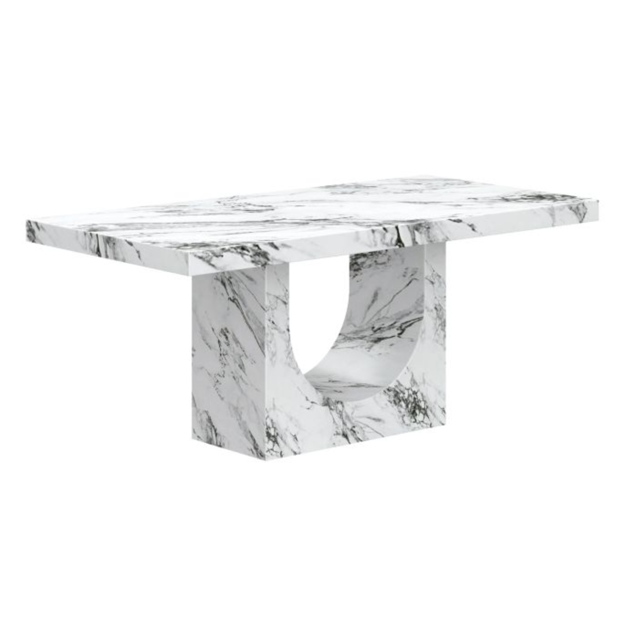 Table à manger rectangulaire Aurelia