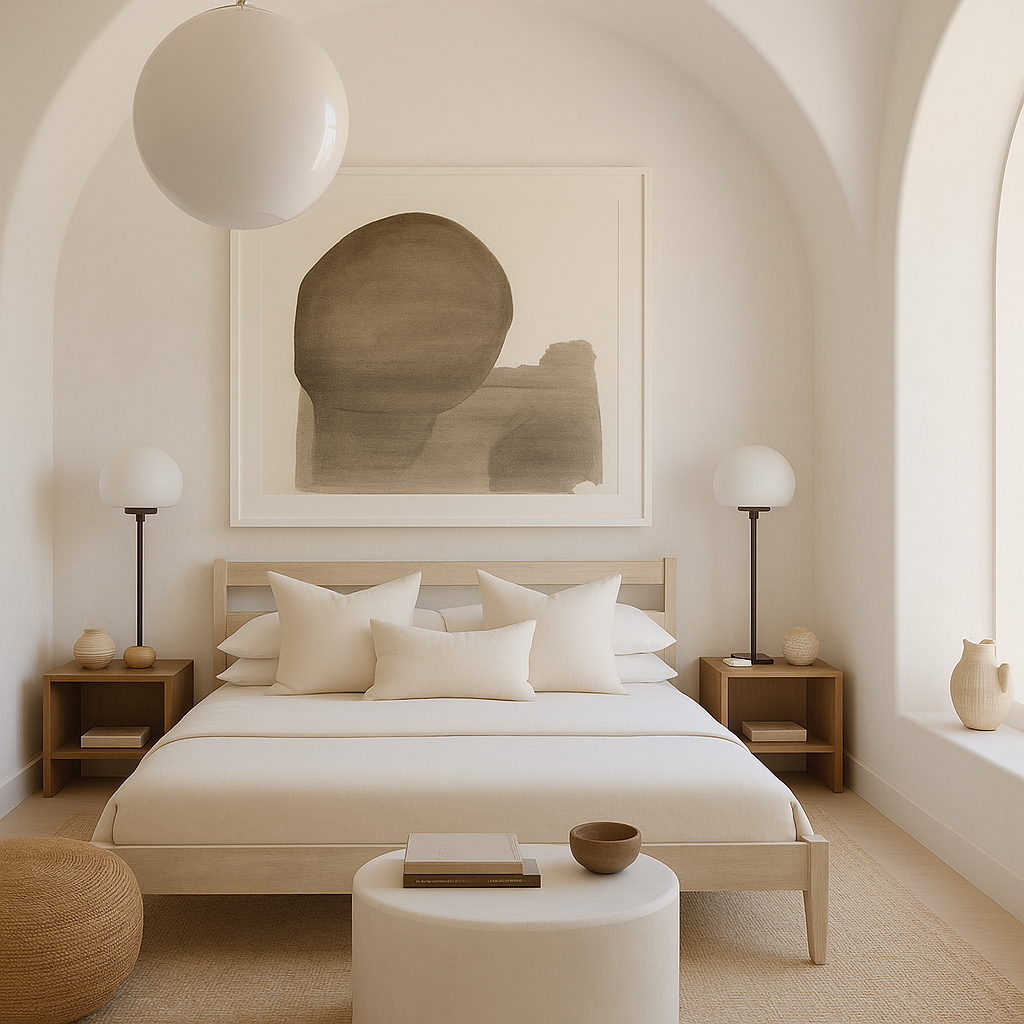 LIT - QUEEN SIZE / PLATEFORME EN BOIS MASSIF GRIS