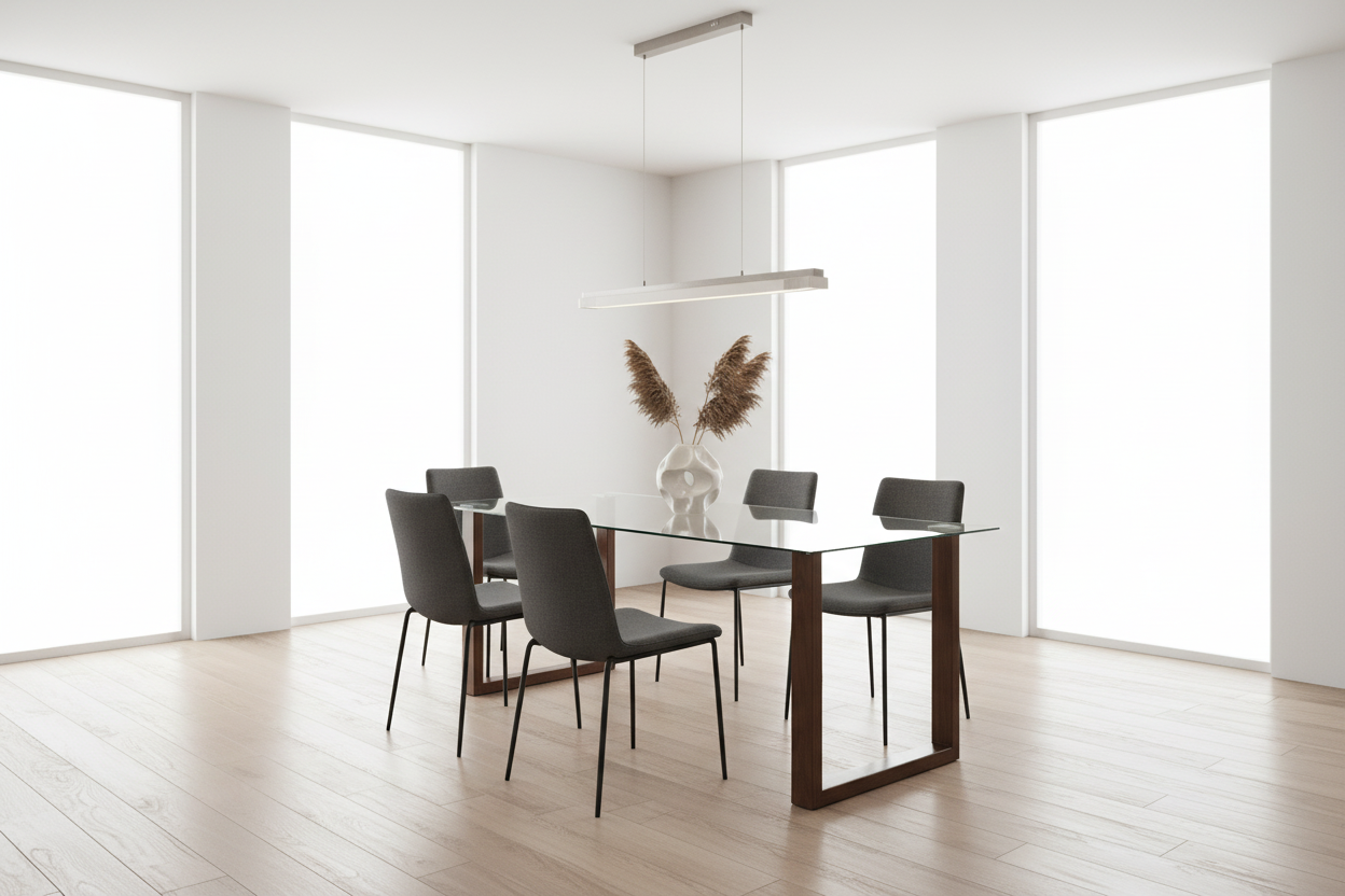 Franco Rectangular Dining Table in Black