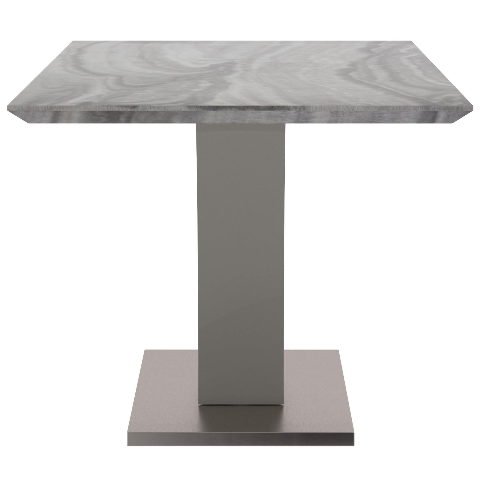 Table à manger rectangulaire Napoli gris clair