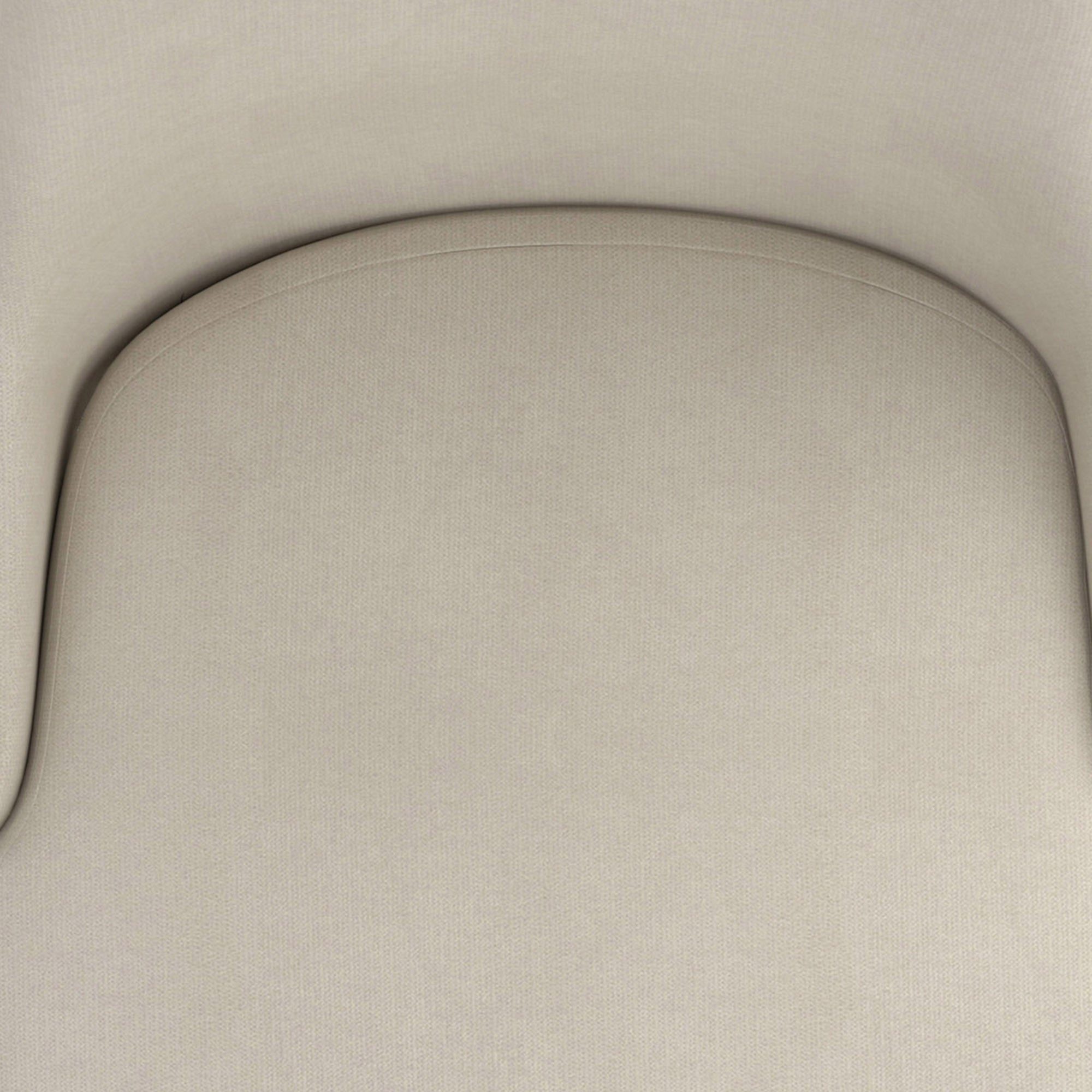 Chaises de salle à manger Venice, lot de 2, beige et noir
