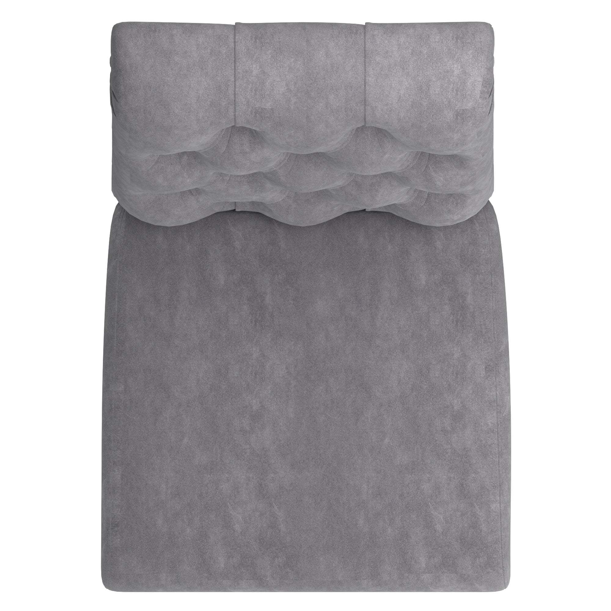 Chaise d'appoint Chloé, lot de 2, gris et argent