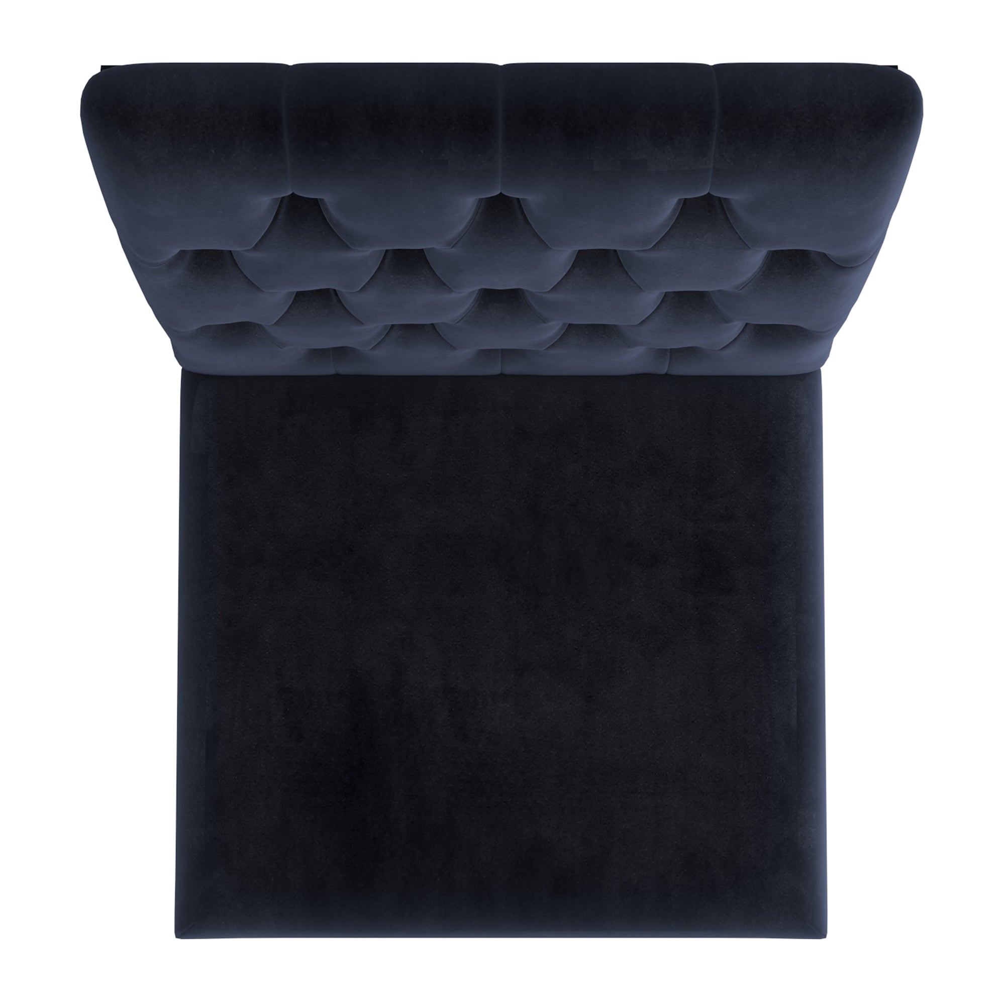 Chaise de salle à manger Azul, lot de 2, noir et or