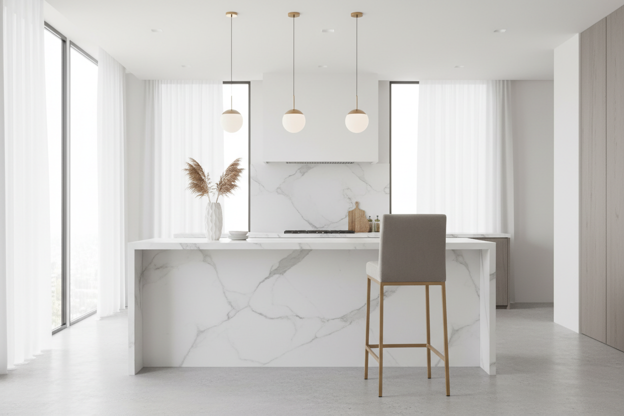 Tabouret de bar Diego 26 po, gris/doré vieilli, lot de 2