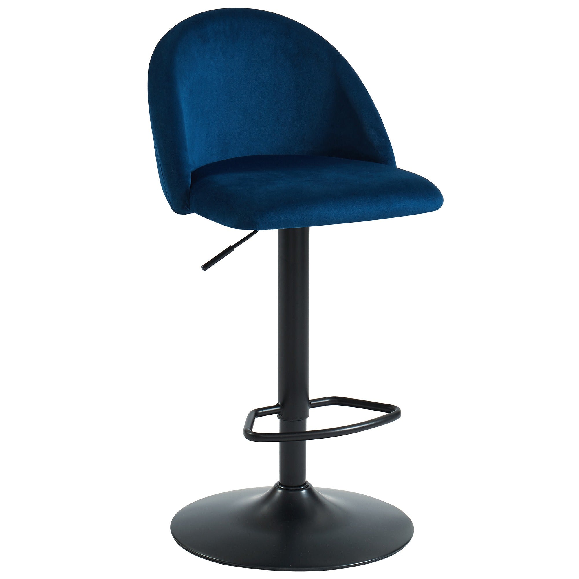 Tabouret élévateur pneumatique Sataro - Noir