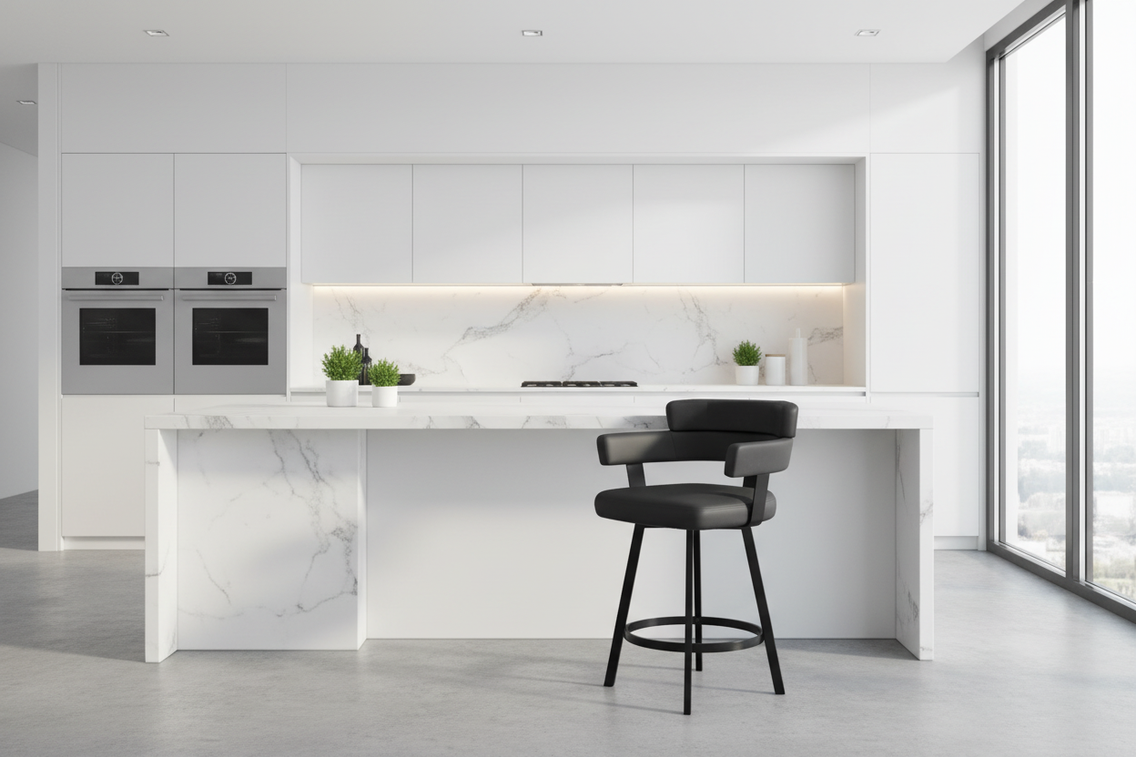 Oberon 26" Counter Stool with Swivel, Set of 2