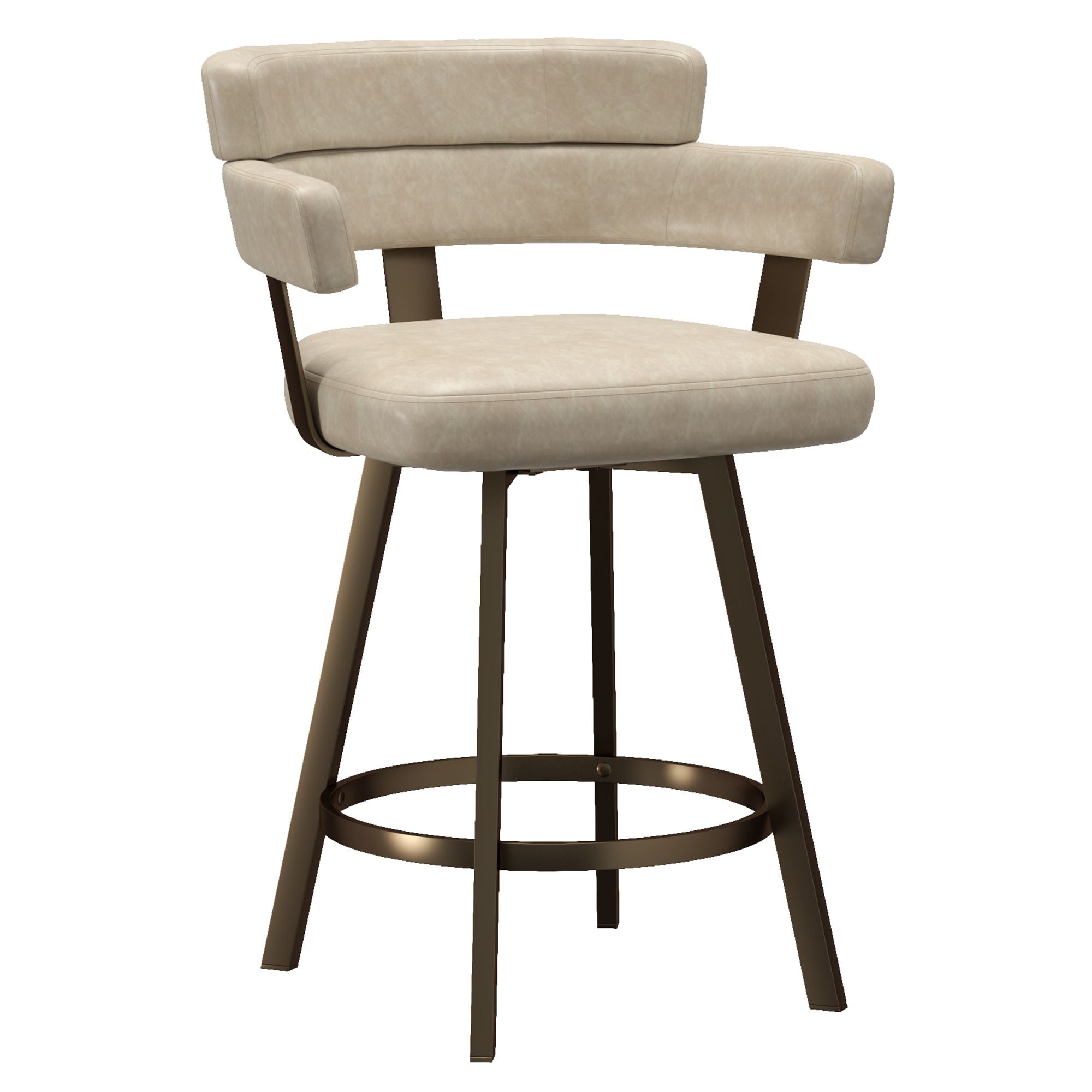 Oberon 26" Counter Stool with Swivel, Set of 2
