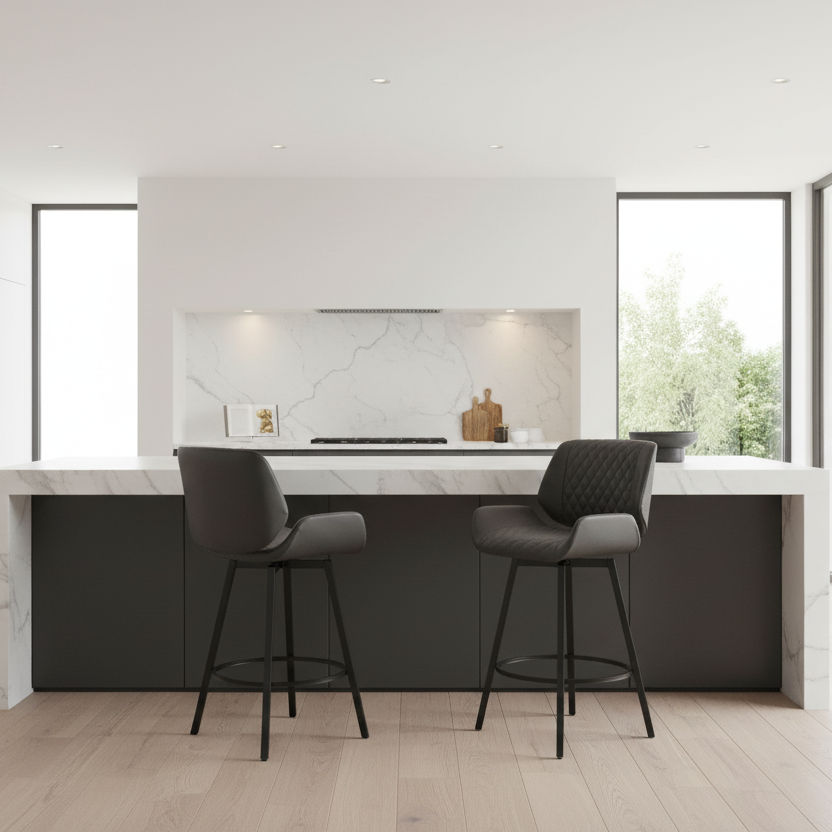 Tabouret de bar Fraser-26'', ensemble de 2