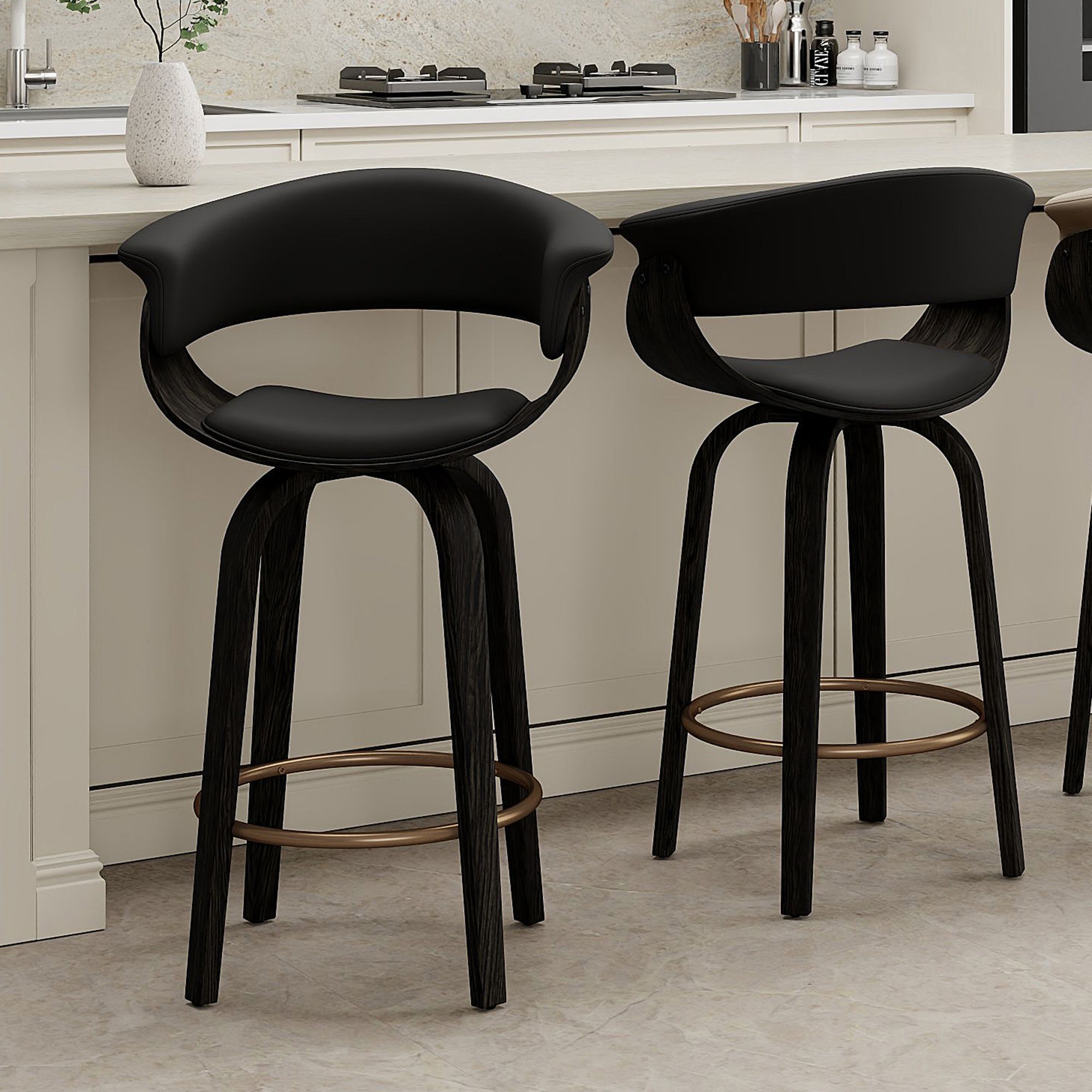 Holt 26" Counter Stool with Swivel, Set of 2