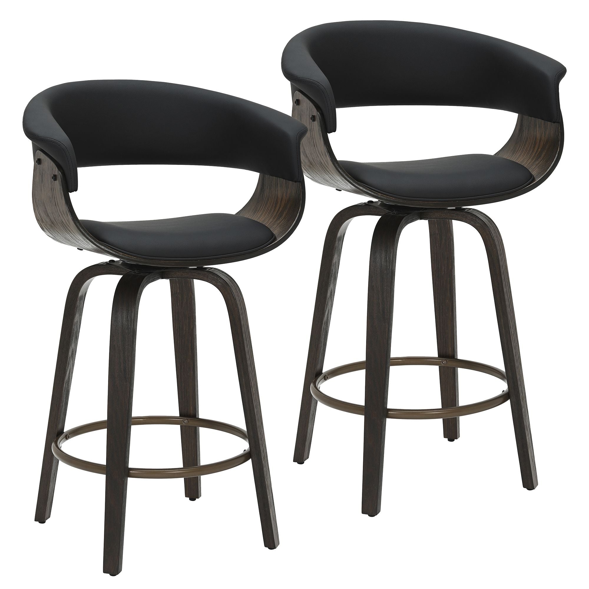 Holt 26" Counter Stool with Swivel, Set of 2