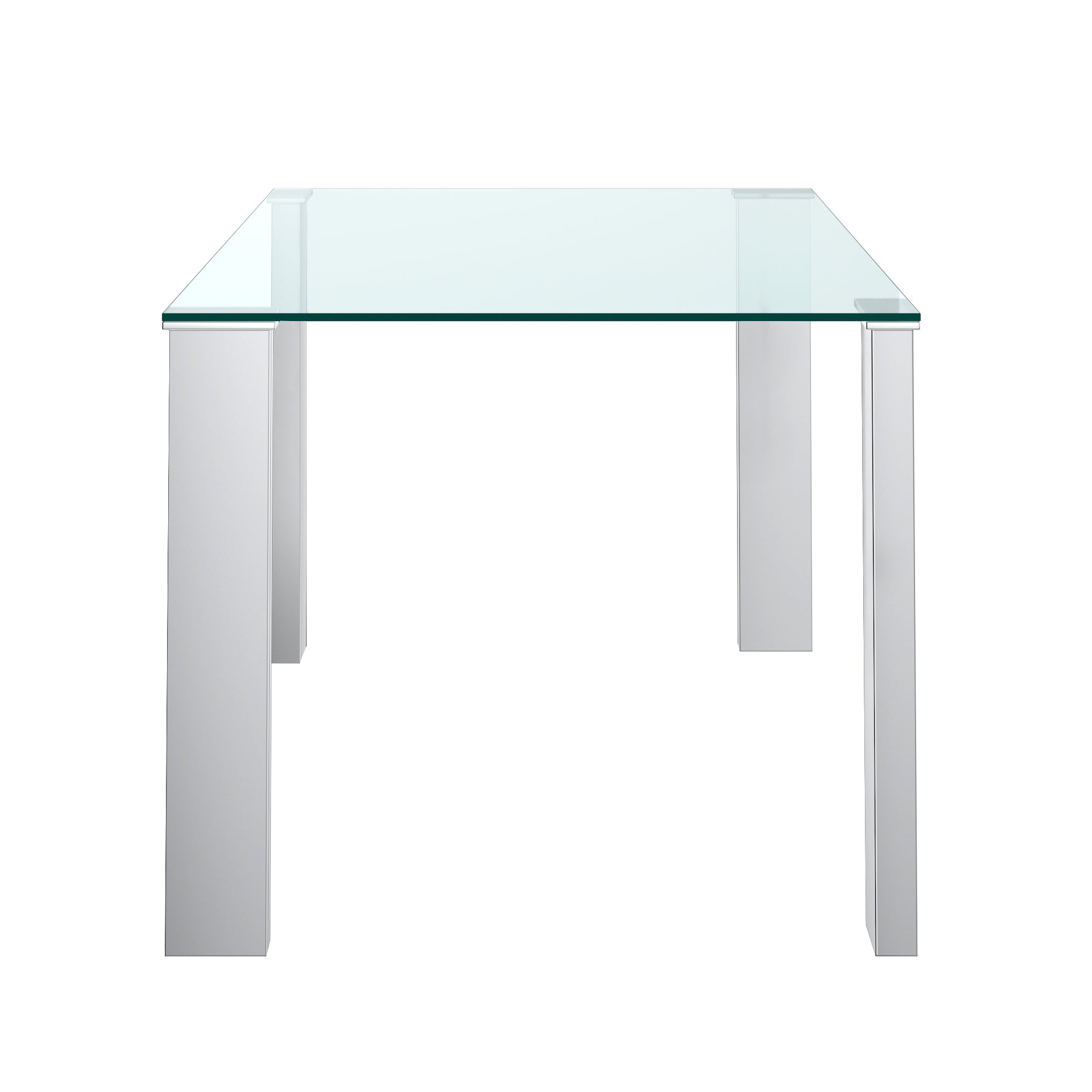 Ensemble de salle à manger Frankfurt/Maxim 5 pièces en chrome