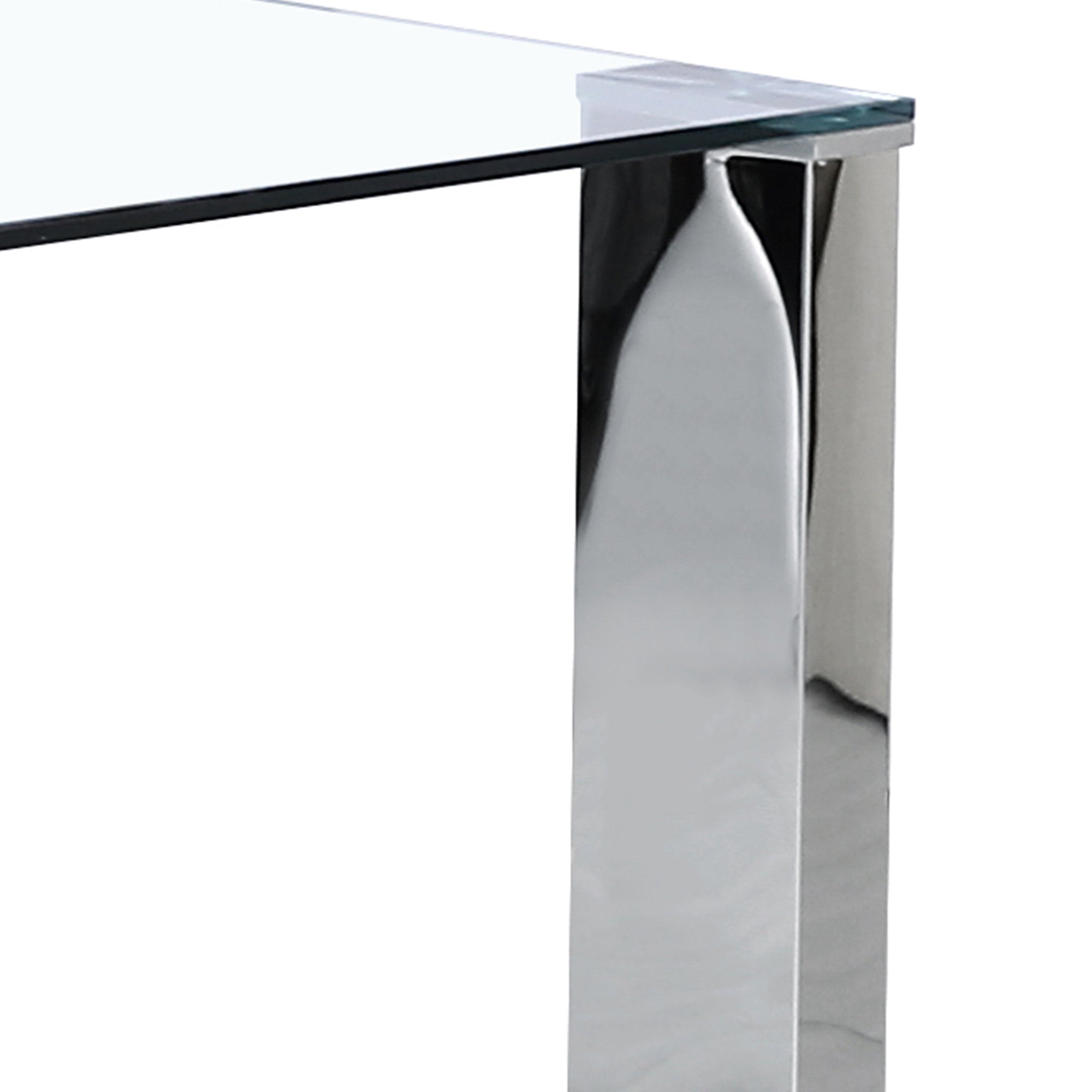 Ensemble de salle à manger Frankfurt/Maxim 5 pièces en chrome
