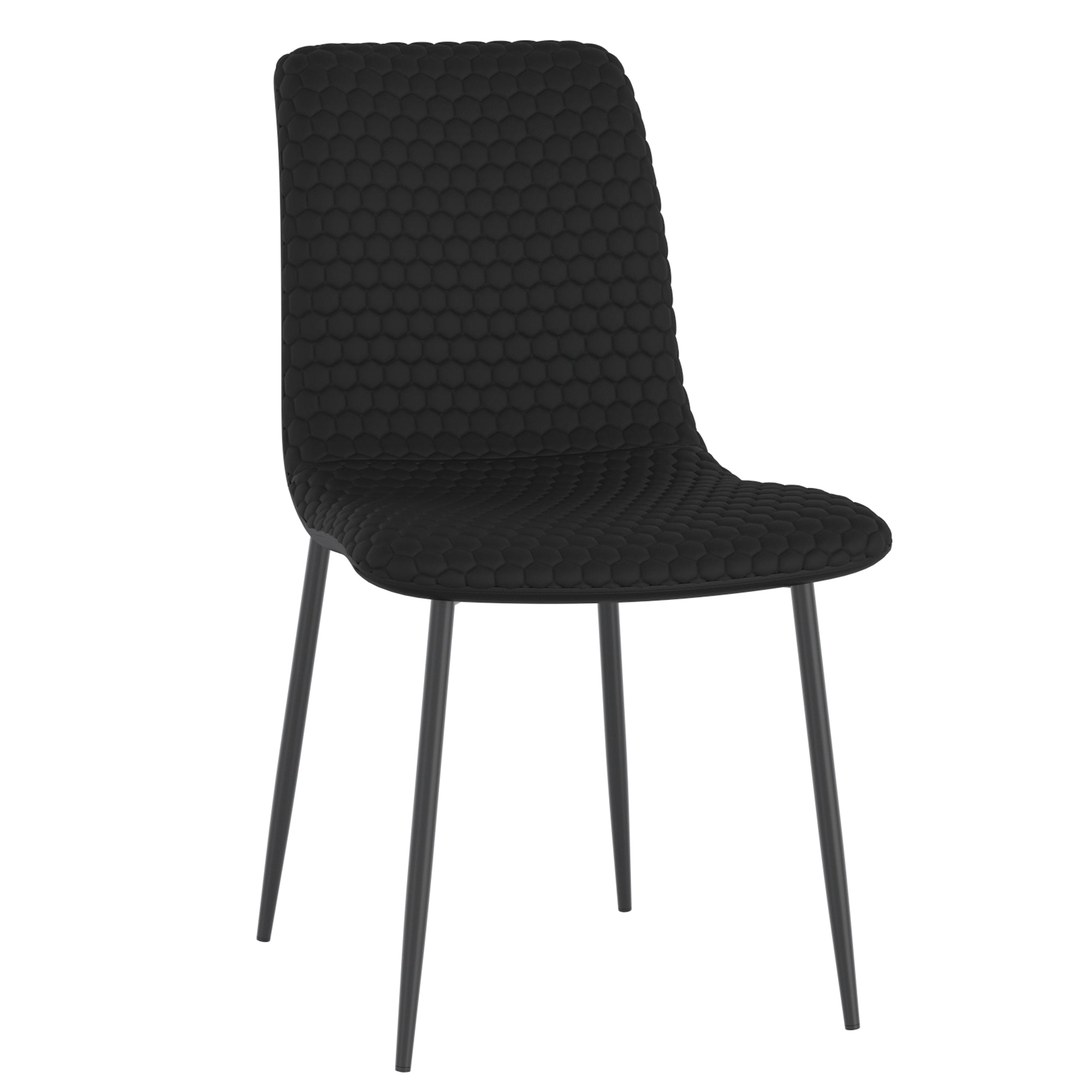 Ensemble de salle à manger Carmilla Brixx Blk-5Pc