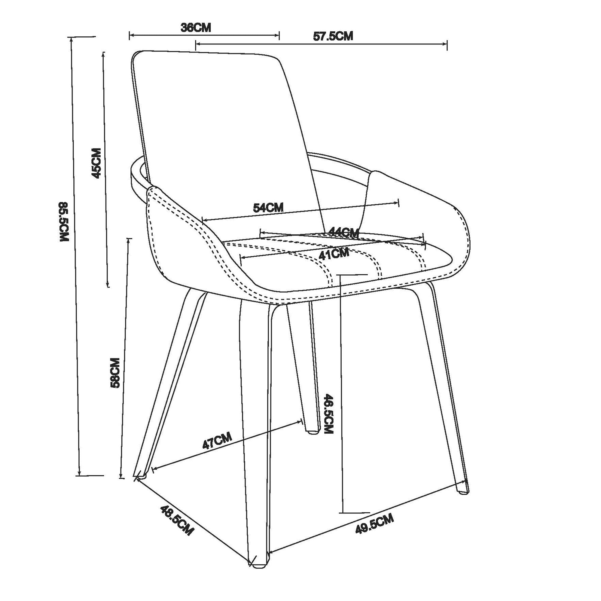 Tovas/Caspian 7pc Dining Set - Ivory Oval Table with Sand Chair