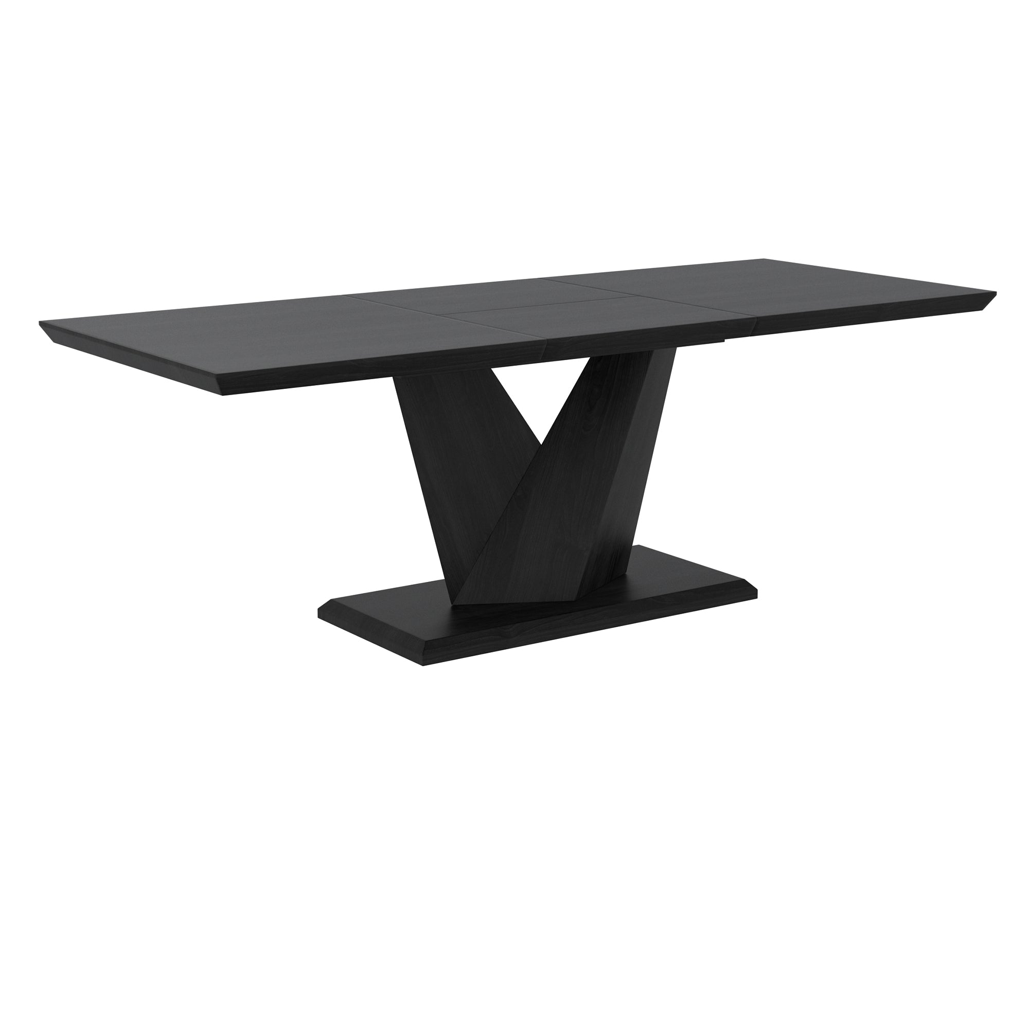 Eclipse Blk Mizal Bk-7Pc Dining Set