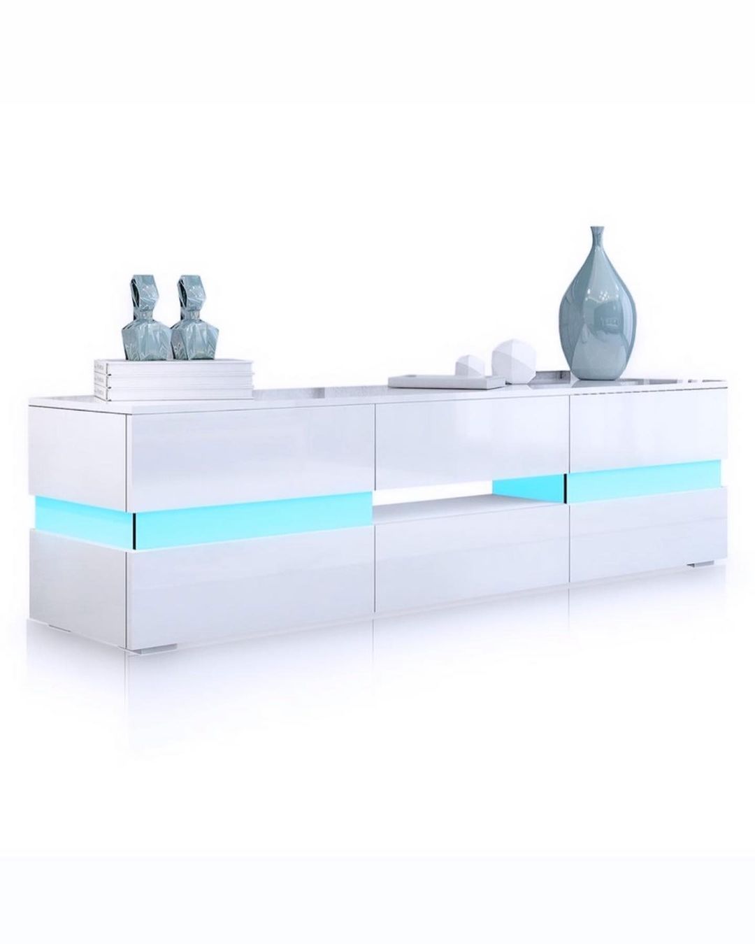 MODERNA WHITE TV STAND