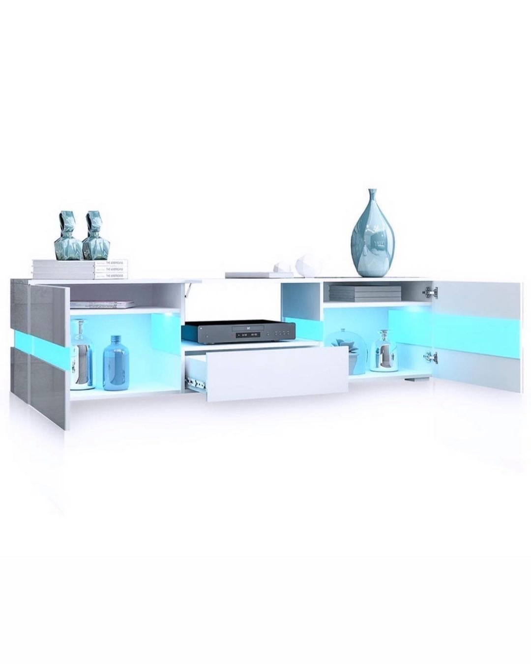 MODERNA WHITE TV STAND