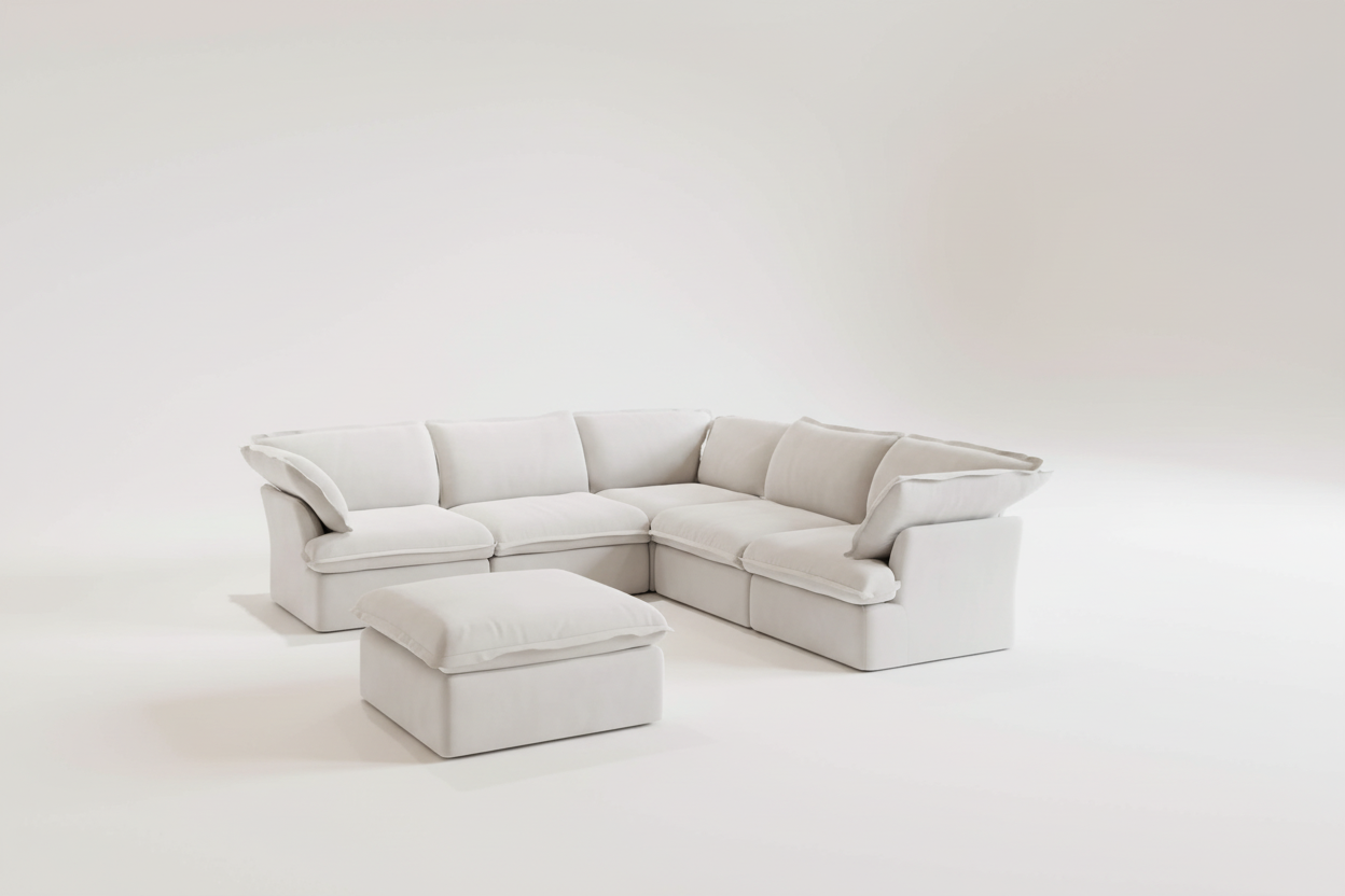 Sky Classic Linen Cloud Sofa