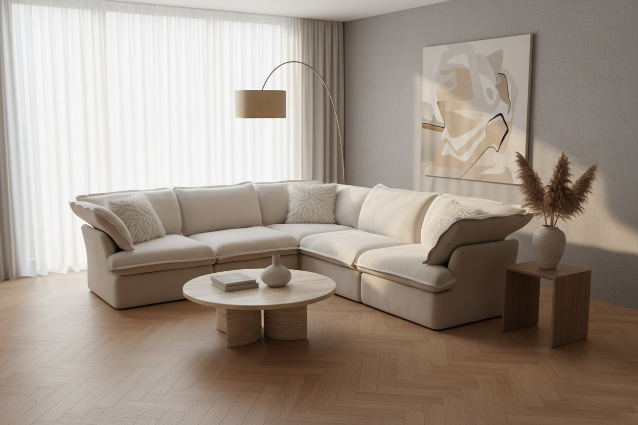 Sky Classic Linen Cloud Sofa