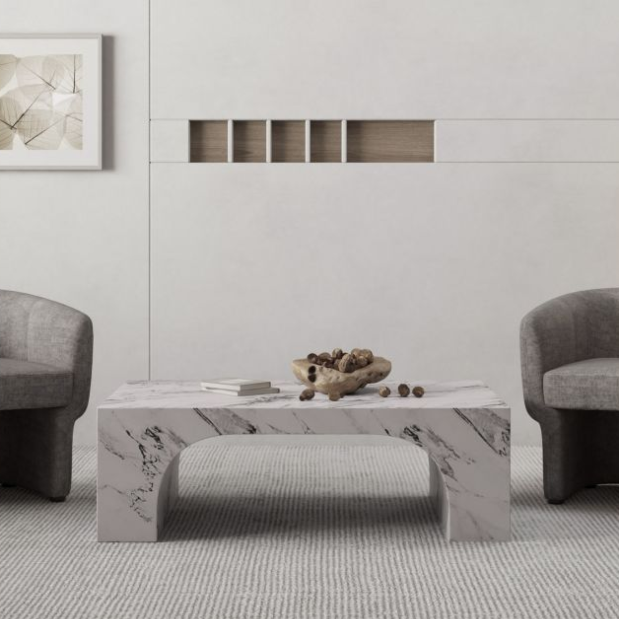 Atticus Contract Grade Rectangular Coffee Table