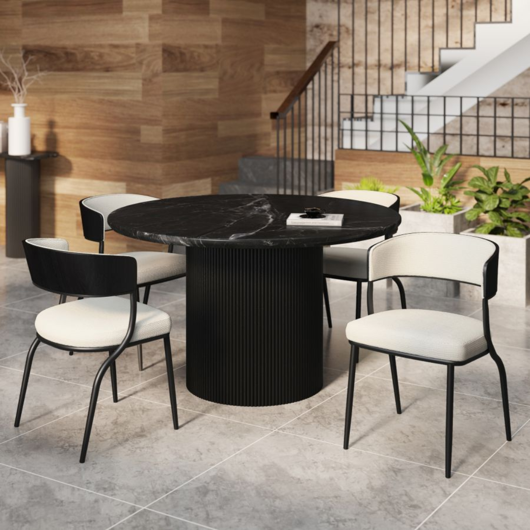 Chaise de salle à manger Kazan, lot de 2