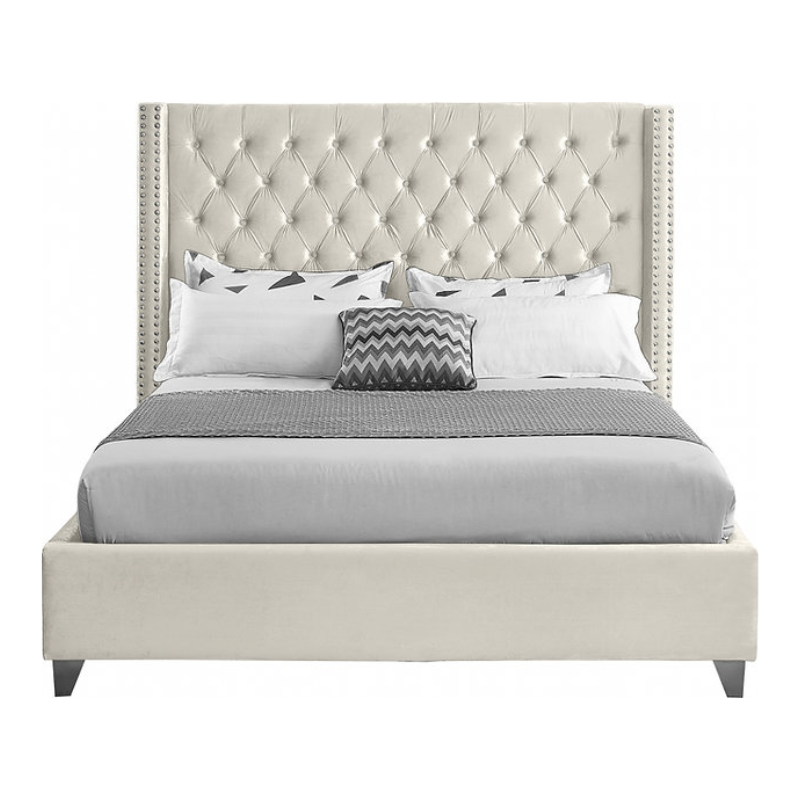 IF-5892 Creme Double Bed