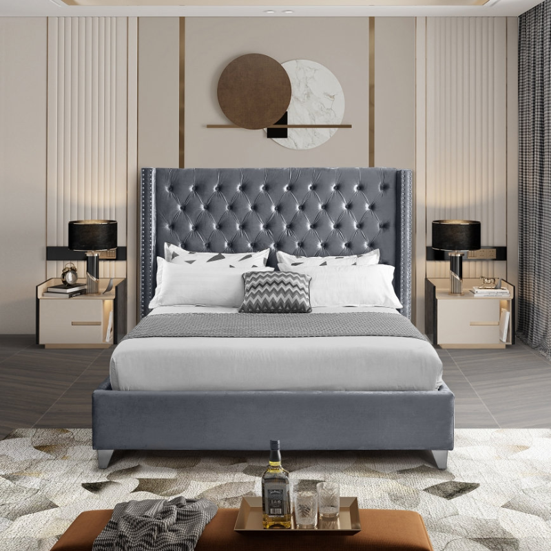 IF-5890 Contemporary Style Bed