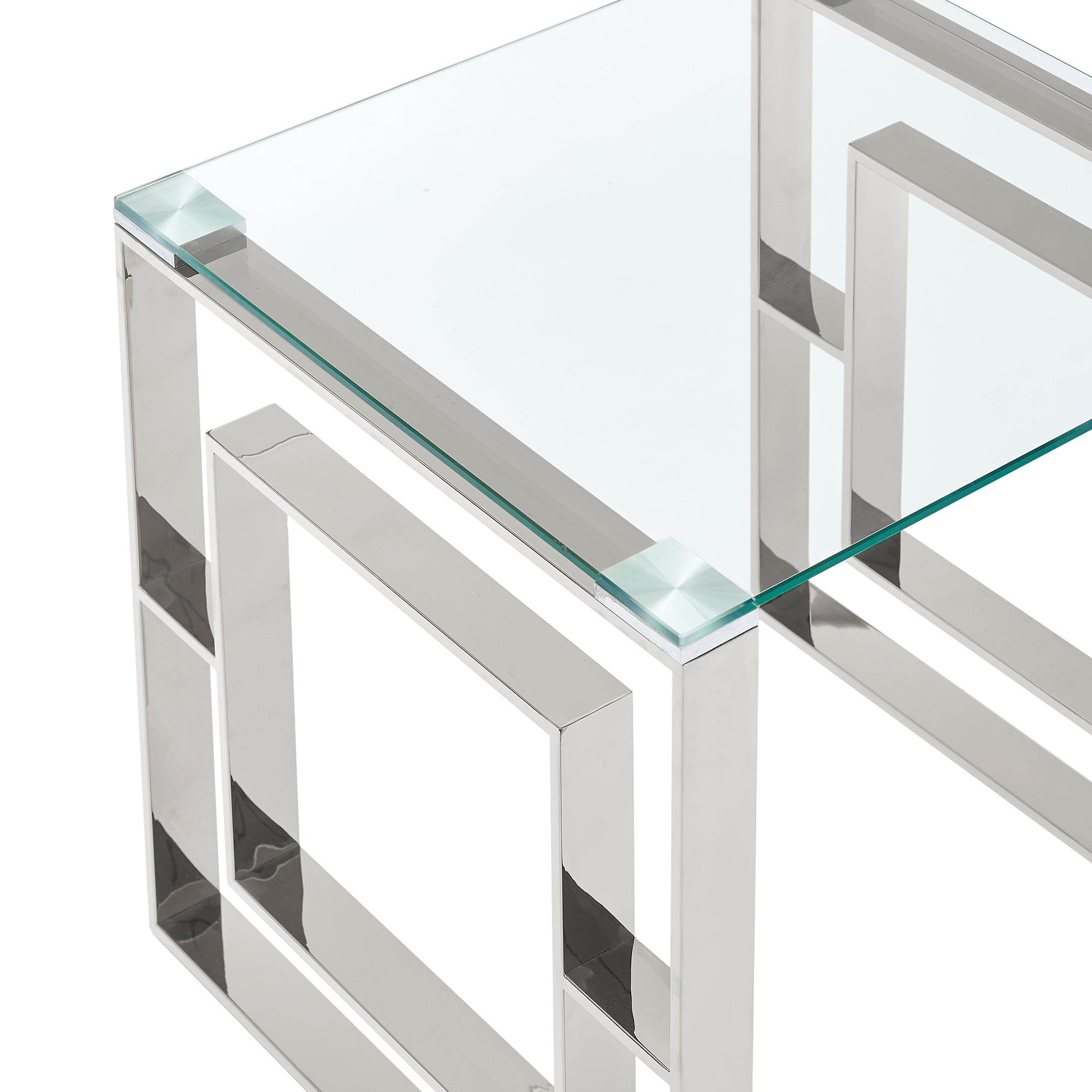 Eros Coffee Table-Silver