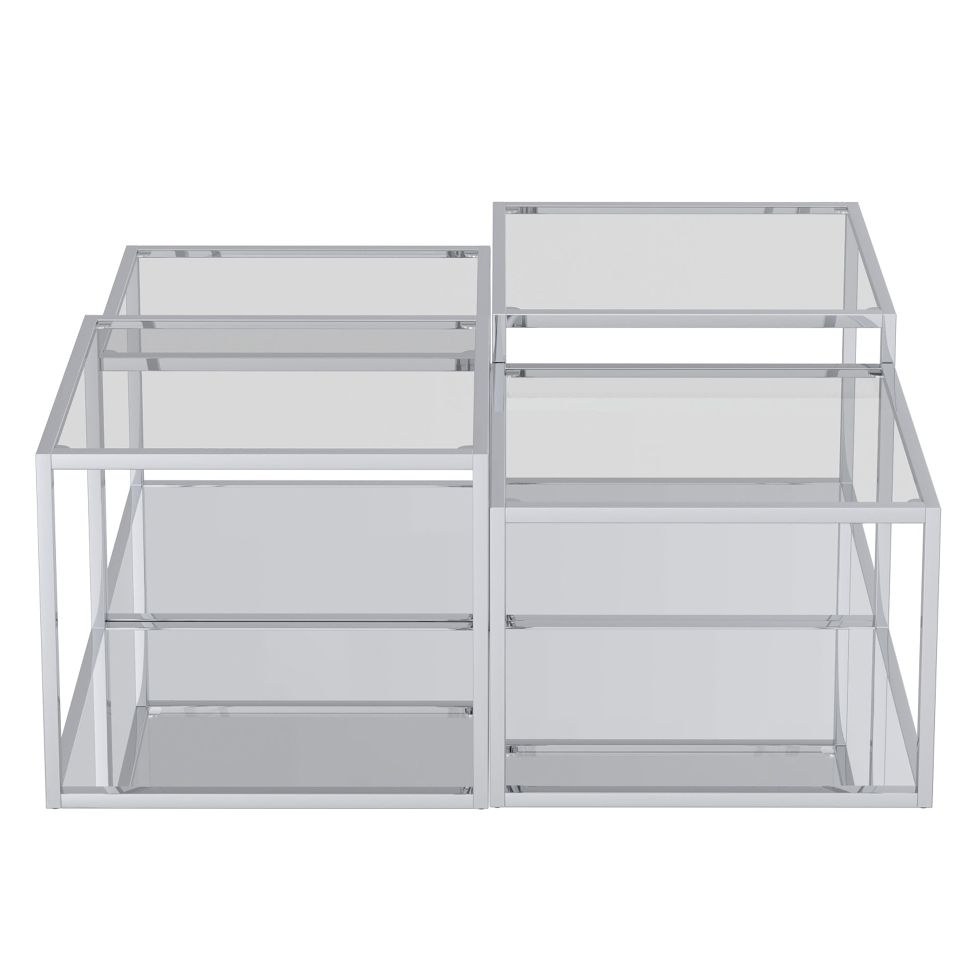 Ensemble de table basse à plusieurs niveaux Casini 4 pièces