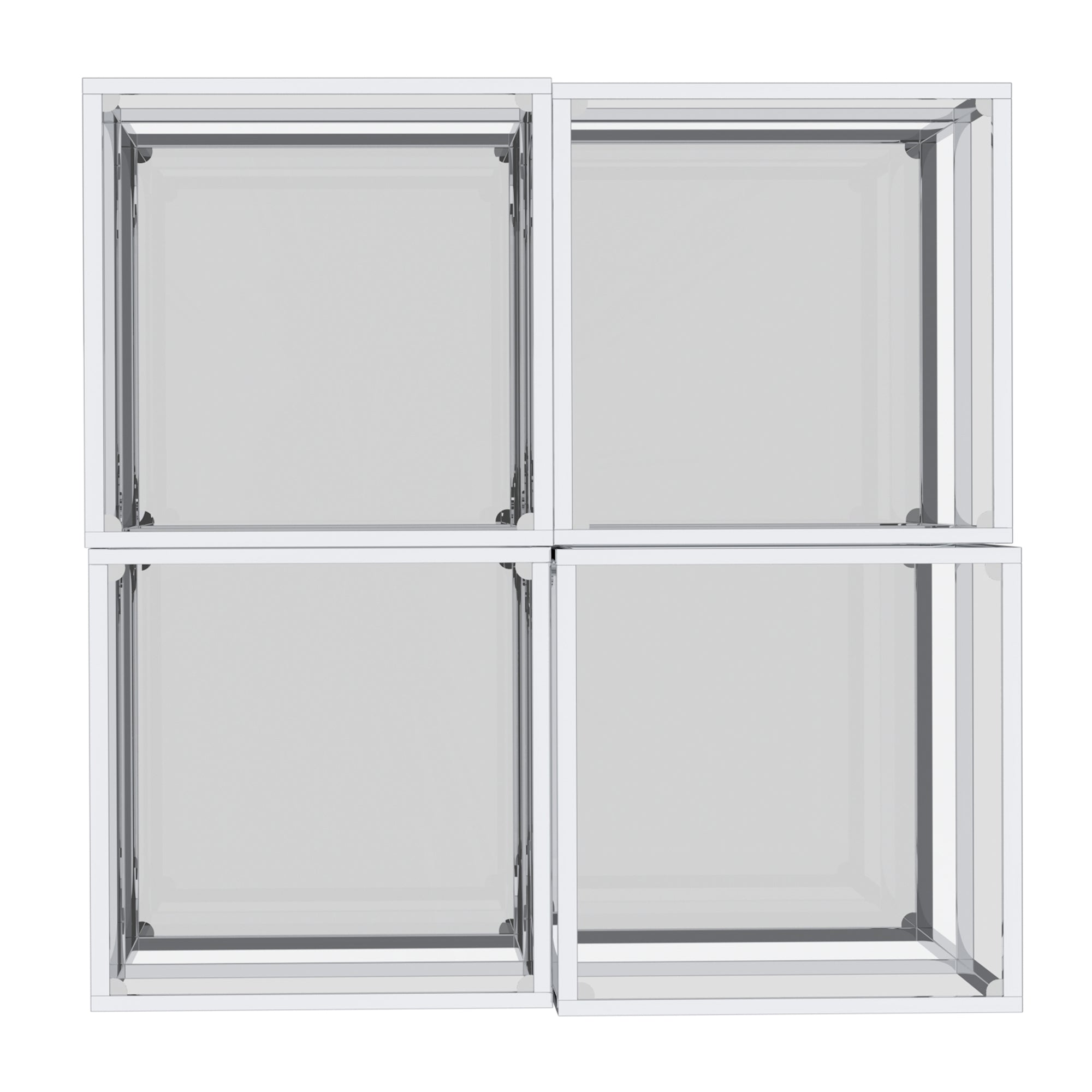 Ensemble de table basse à plusieurs niveaux Casini 4 pièces