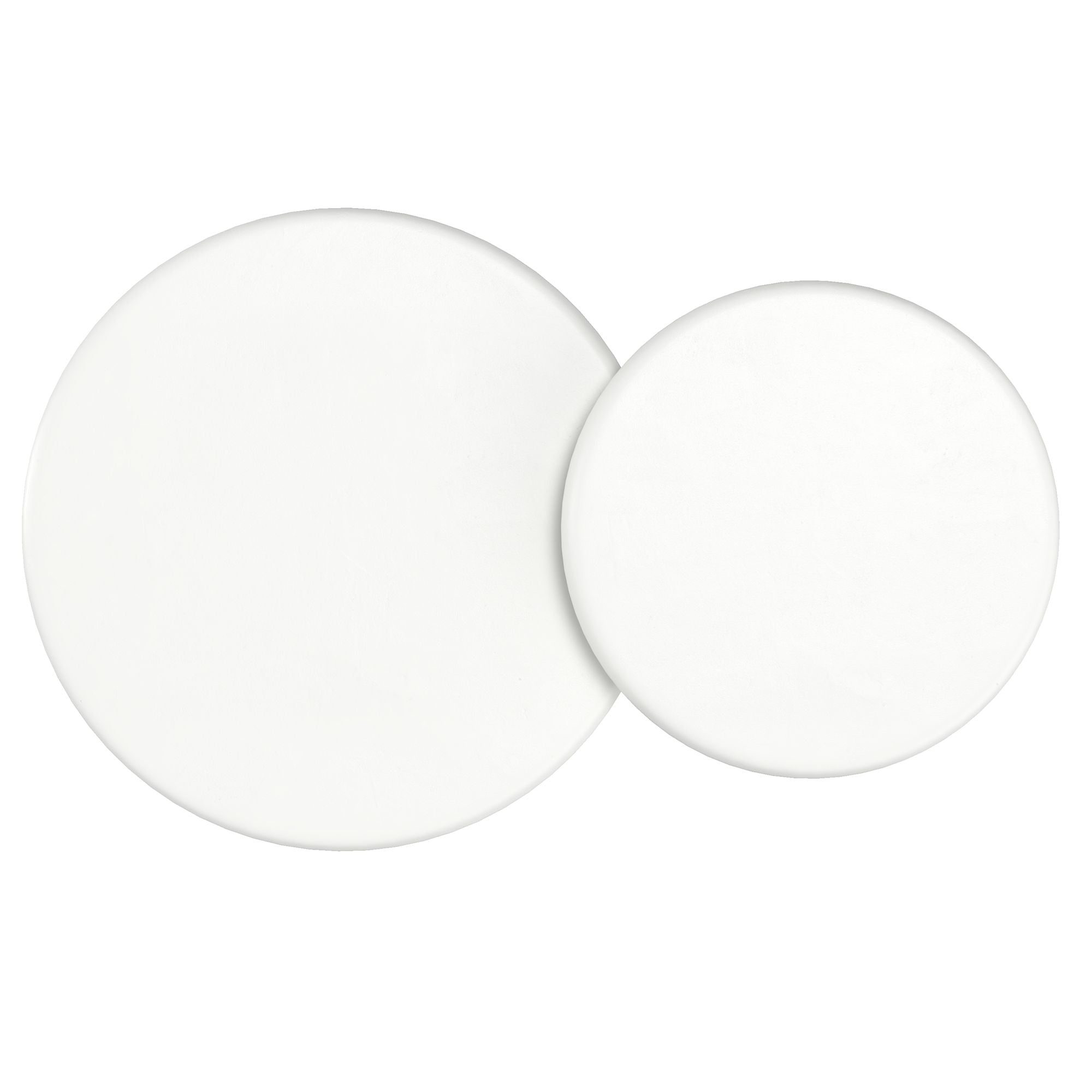 Galio 2pc Coffee Table set in White