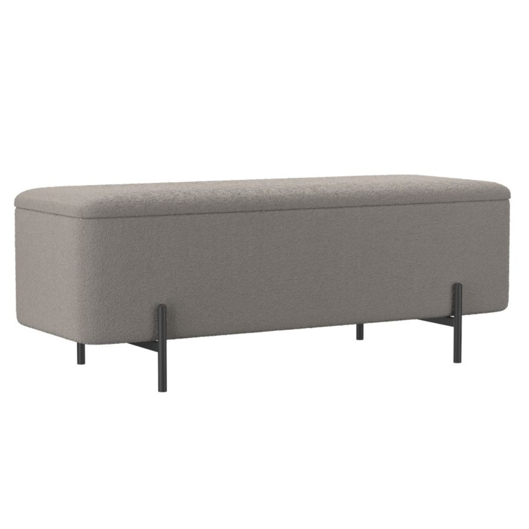 Banc ottoman de rangement Erzo