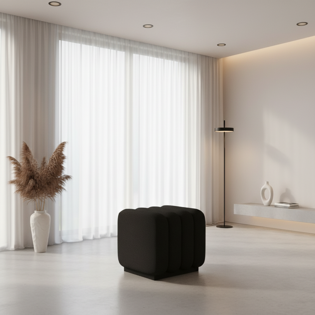 Rigel Small Square Ottoman