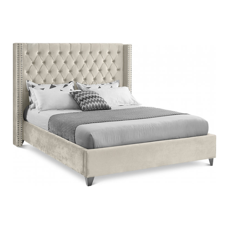 IF-5892 Creme Double Bed