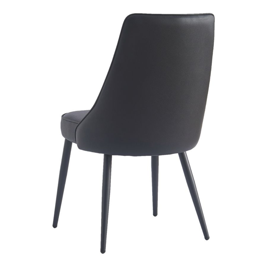 Chaise de salle à manger Koda, similicuir, lot de 2