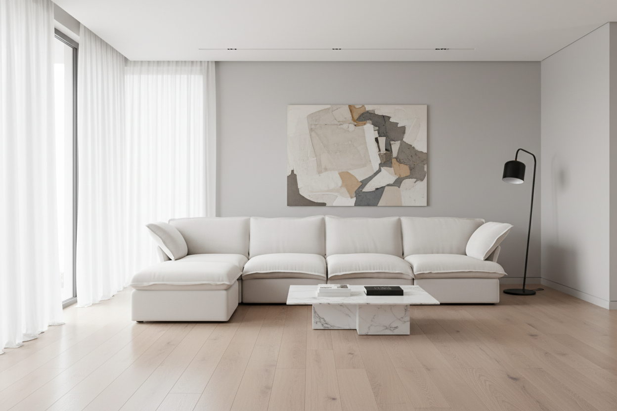 Sky Classic Linen Cloud Sofa