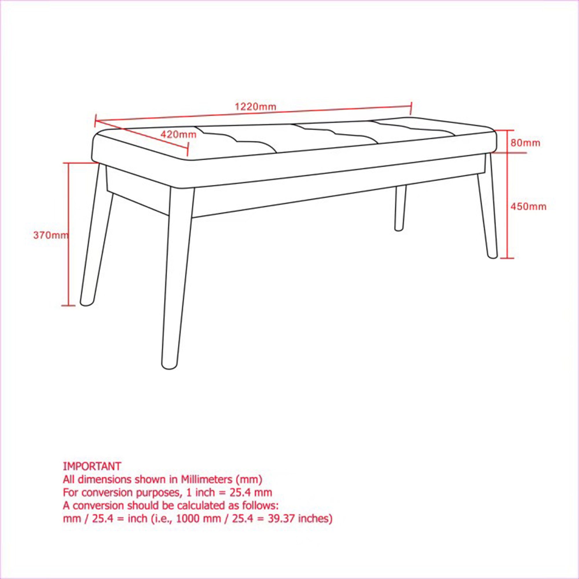 Ingrid-Bench-Vintage Charcoal