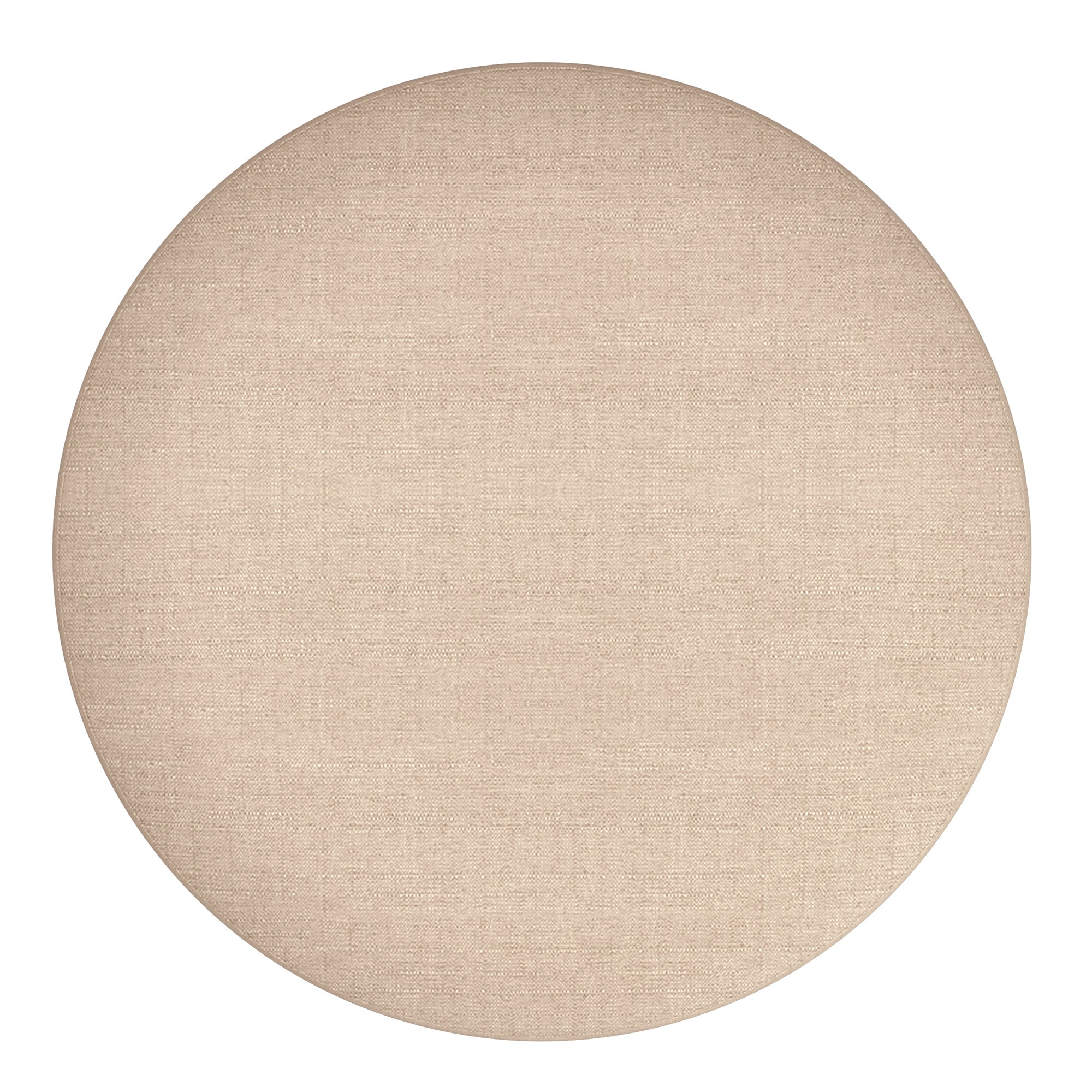 Demi-Round Ottoman-Beige