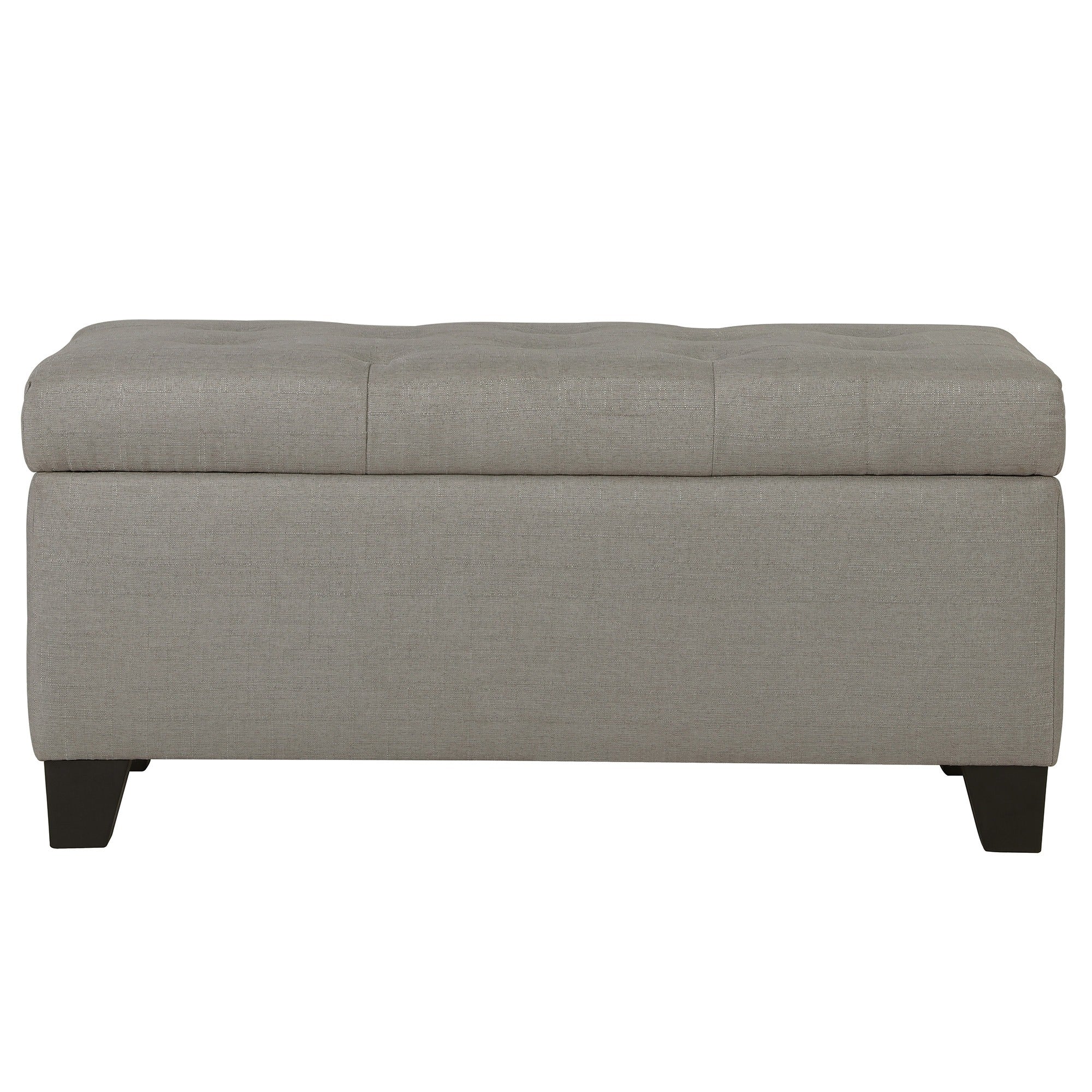 Harper Storage Ottoman-Beige