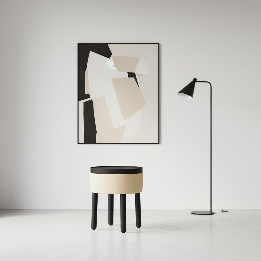 Polly-Storage Ottoman