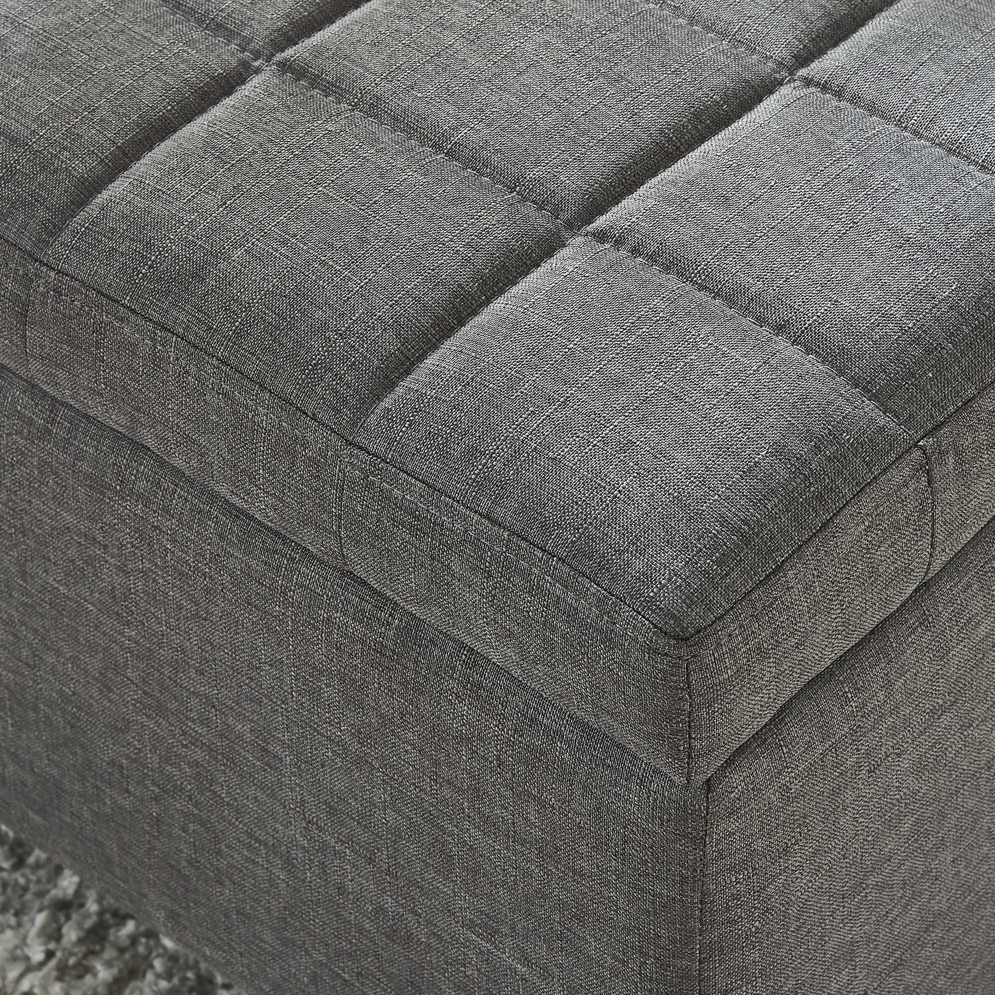 Lila-Storage Ottoman-Grey