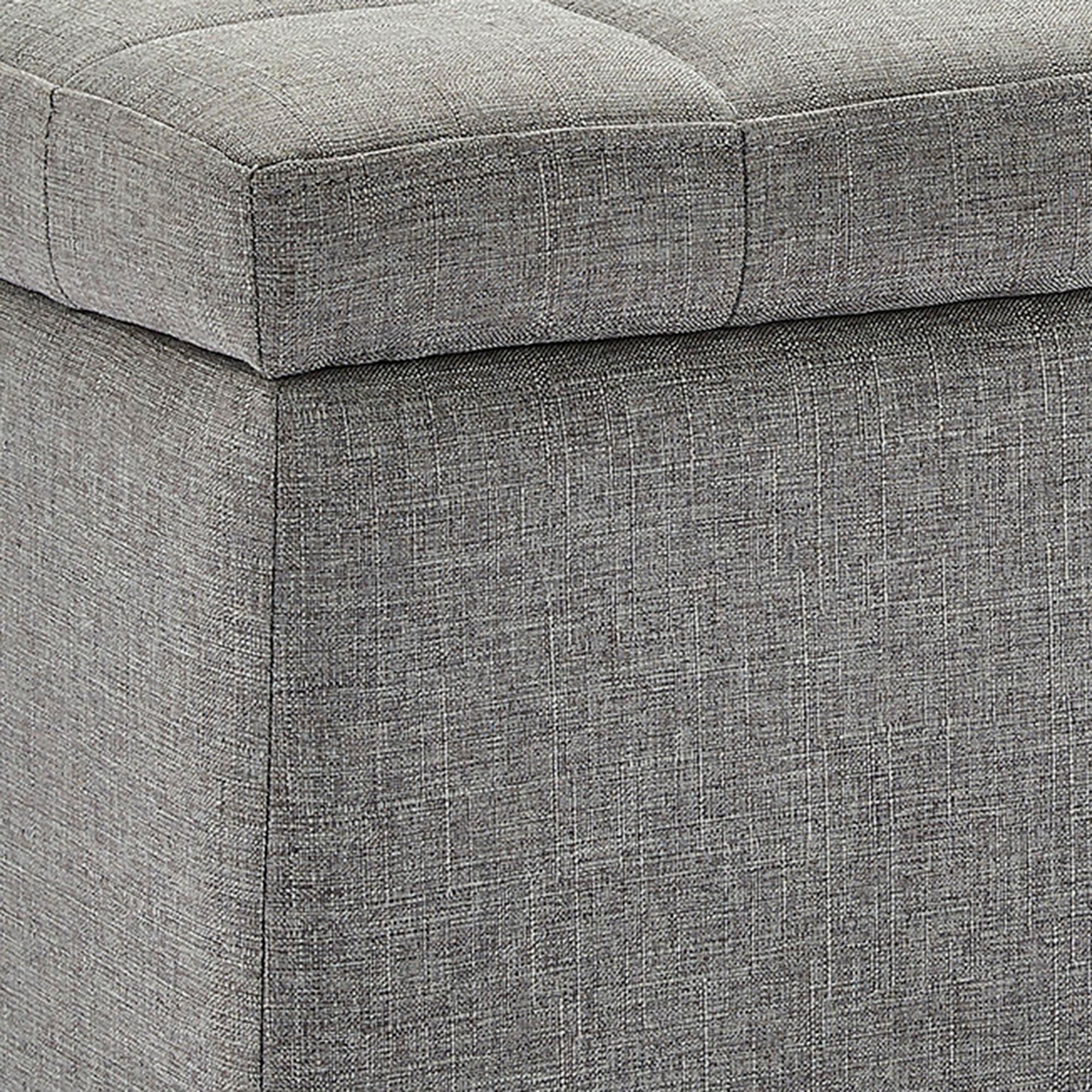 Lila-Storage Ottoman-Grey