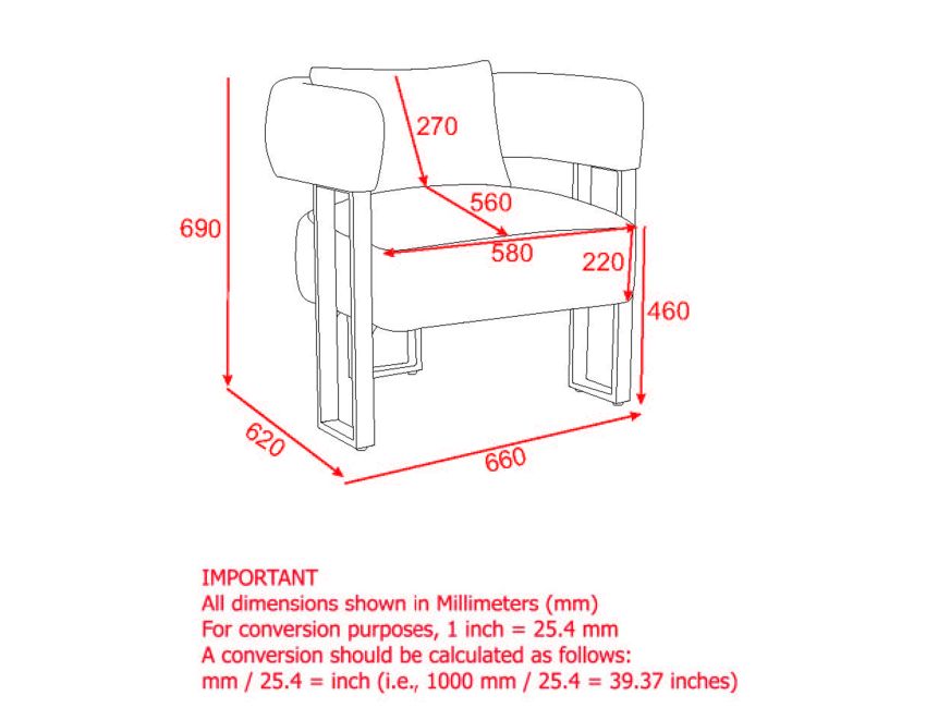 Fauteuil d'appoint Scarlet en boucle ivoire et noir